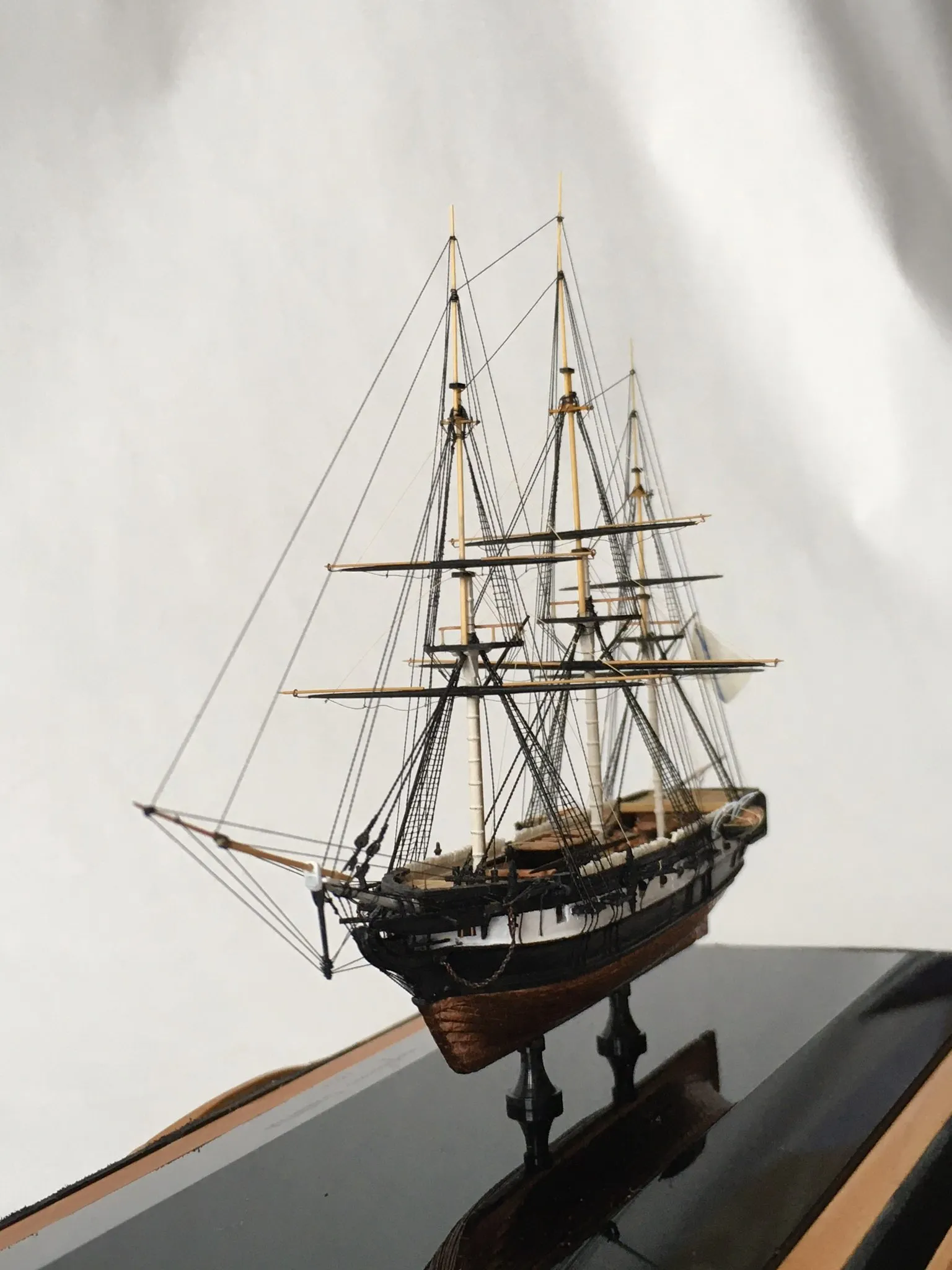Модель корабля 20-ти пушечный корвет “Оливуца” - Верфь на Столе