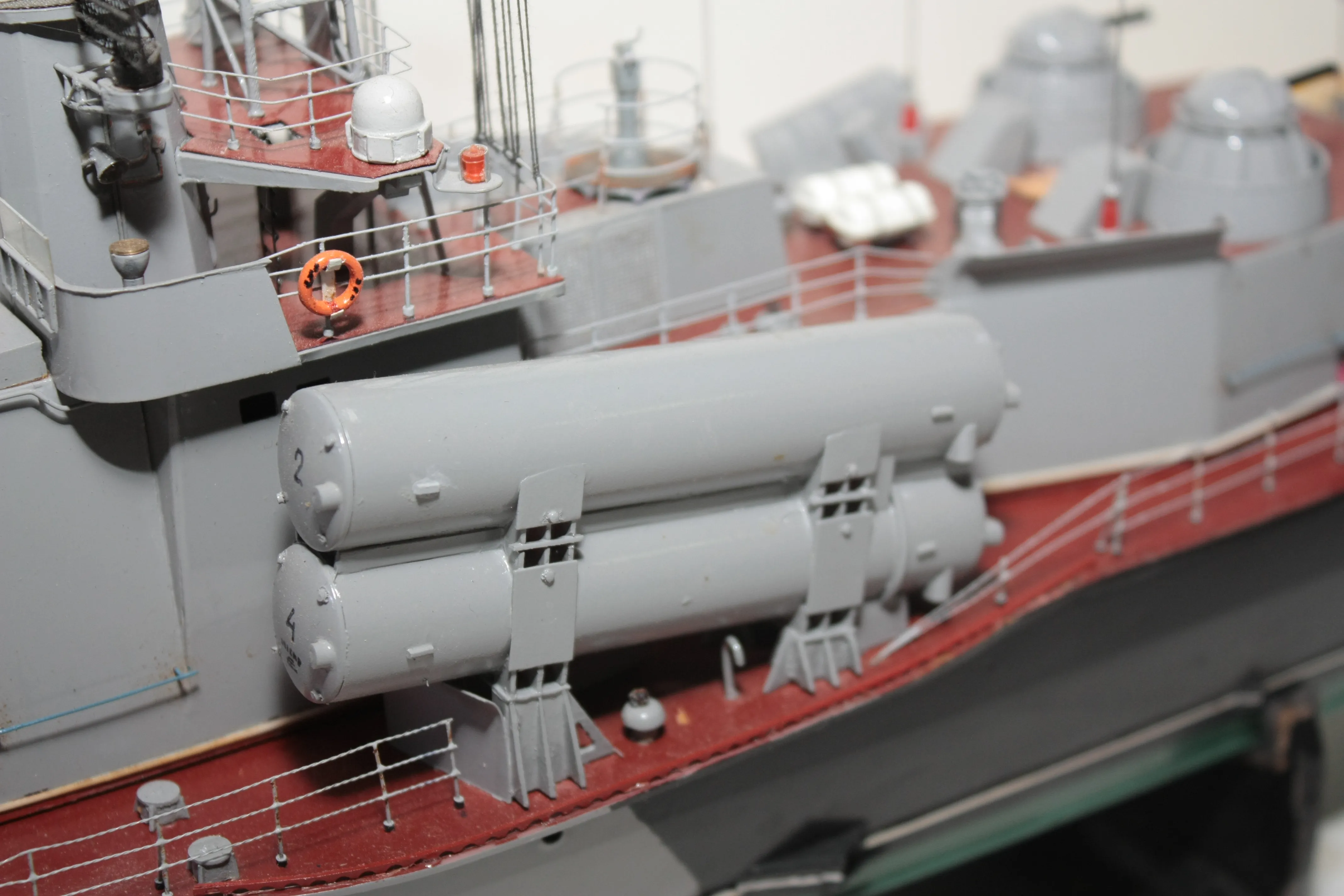 Модель корабля Большой ракетный катер "МОЛНИЯ" пр.1241.1 - Верфь на Столе