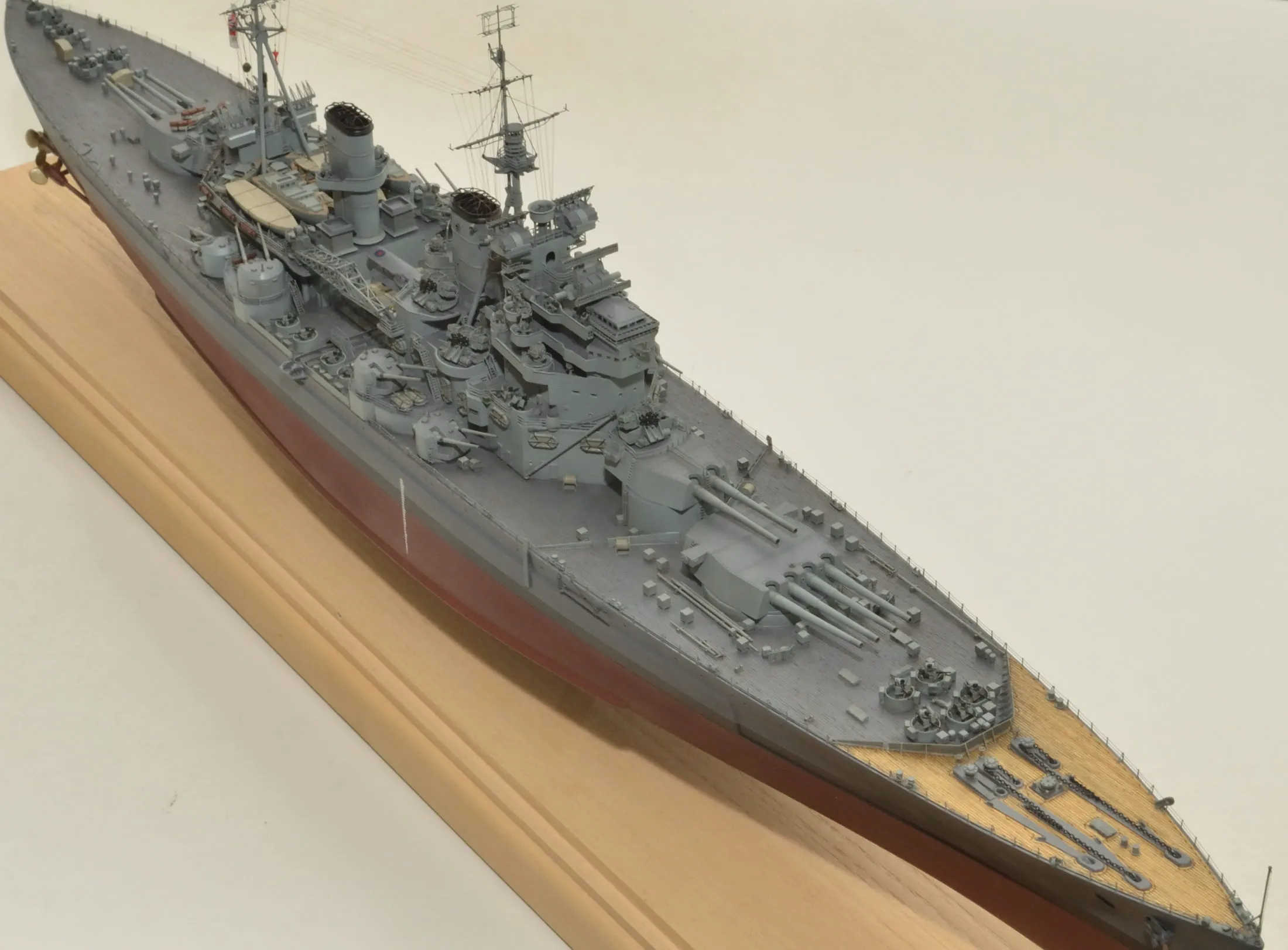 Модель корабля HMS Duke of York - Верфь на Столе