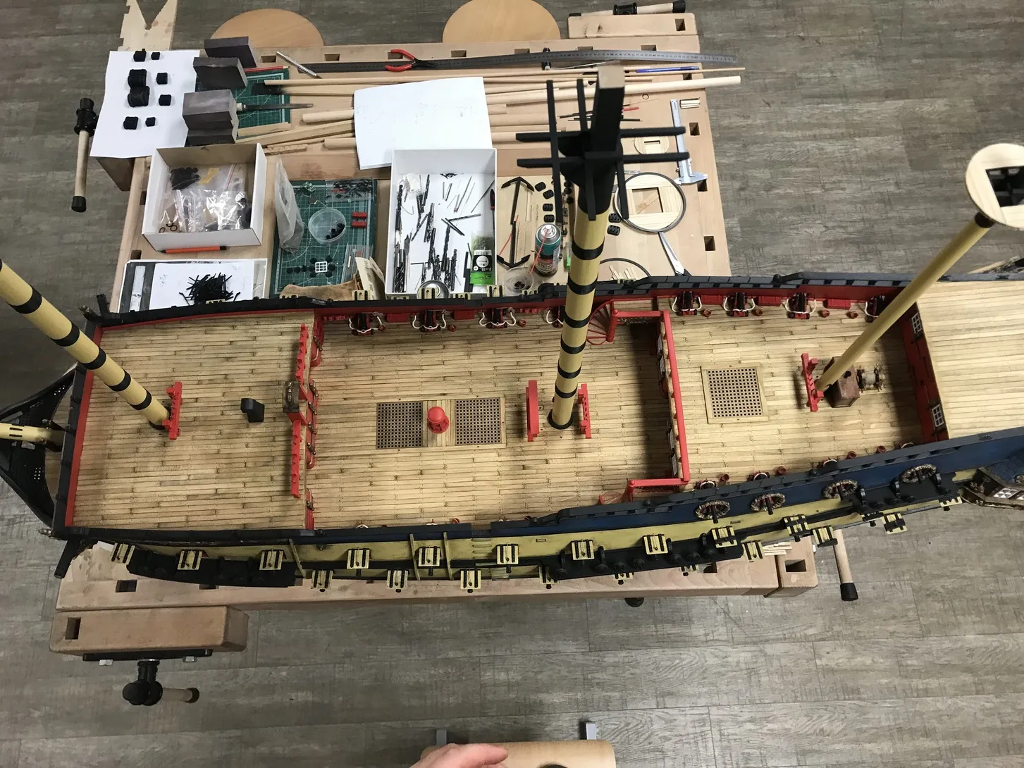 Модель корабля Линейный корабль "ПОЛТАВА" - Верфь на Столе