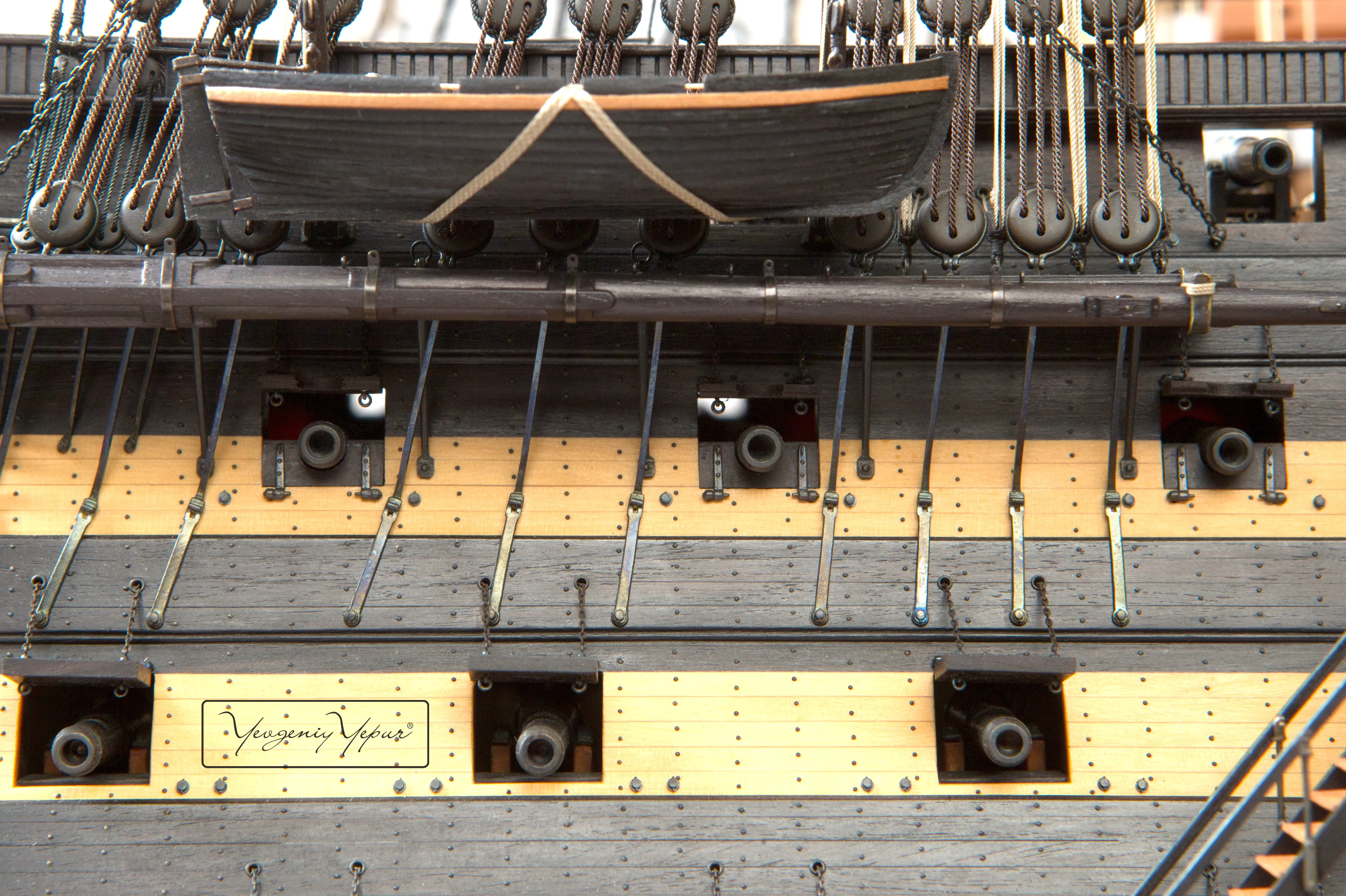 Модель корабля 120-ти пушечный корабль"Великий Князь Константин" - Верфь на Столе