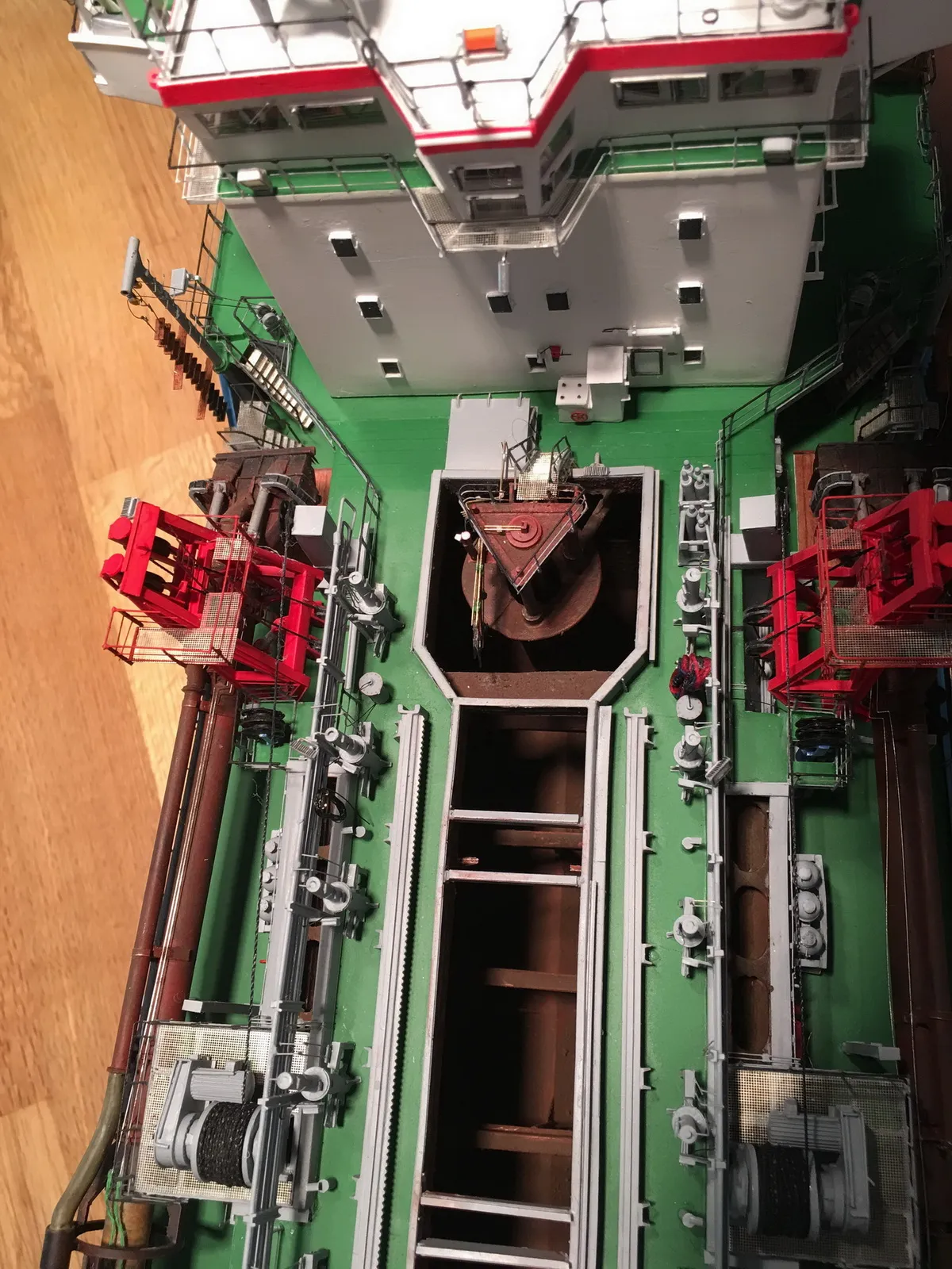 Модель корабля dredger "Josef Möbius" - Верфь на Столе