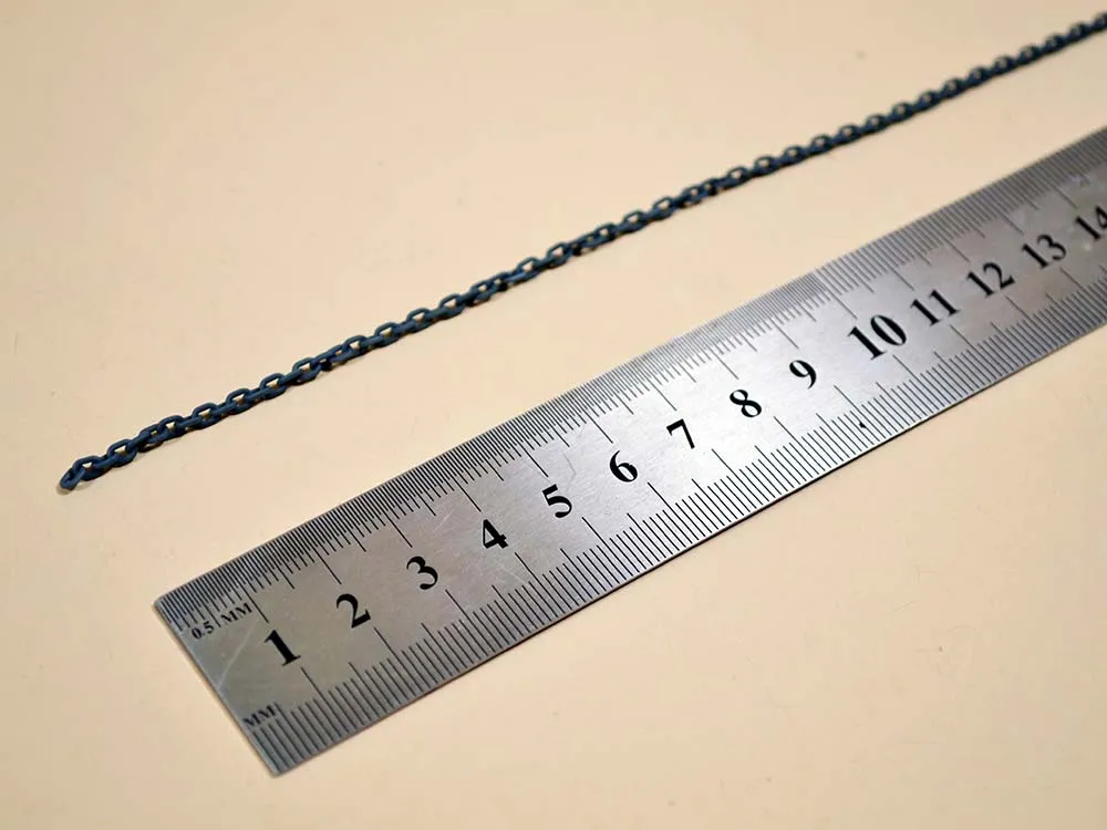 Цепь полимерная, звено круглое 4 мм, длина 300 мм