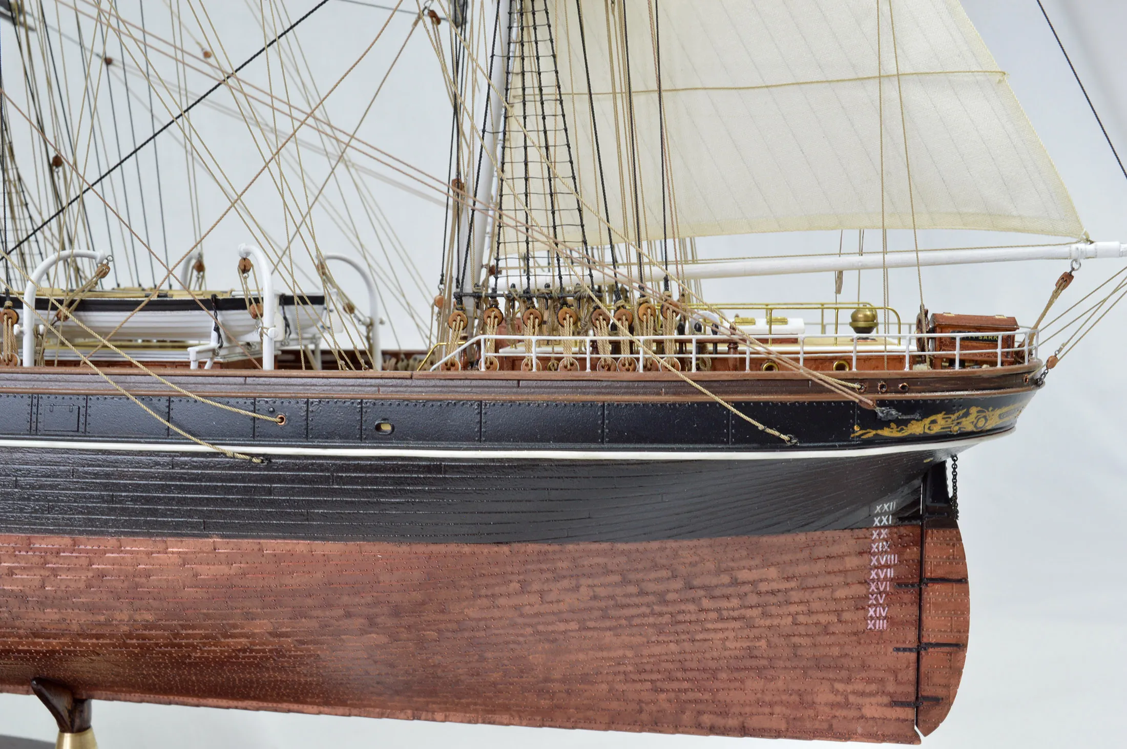 Модель корабля Катти Сарк - Верфь на Столе