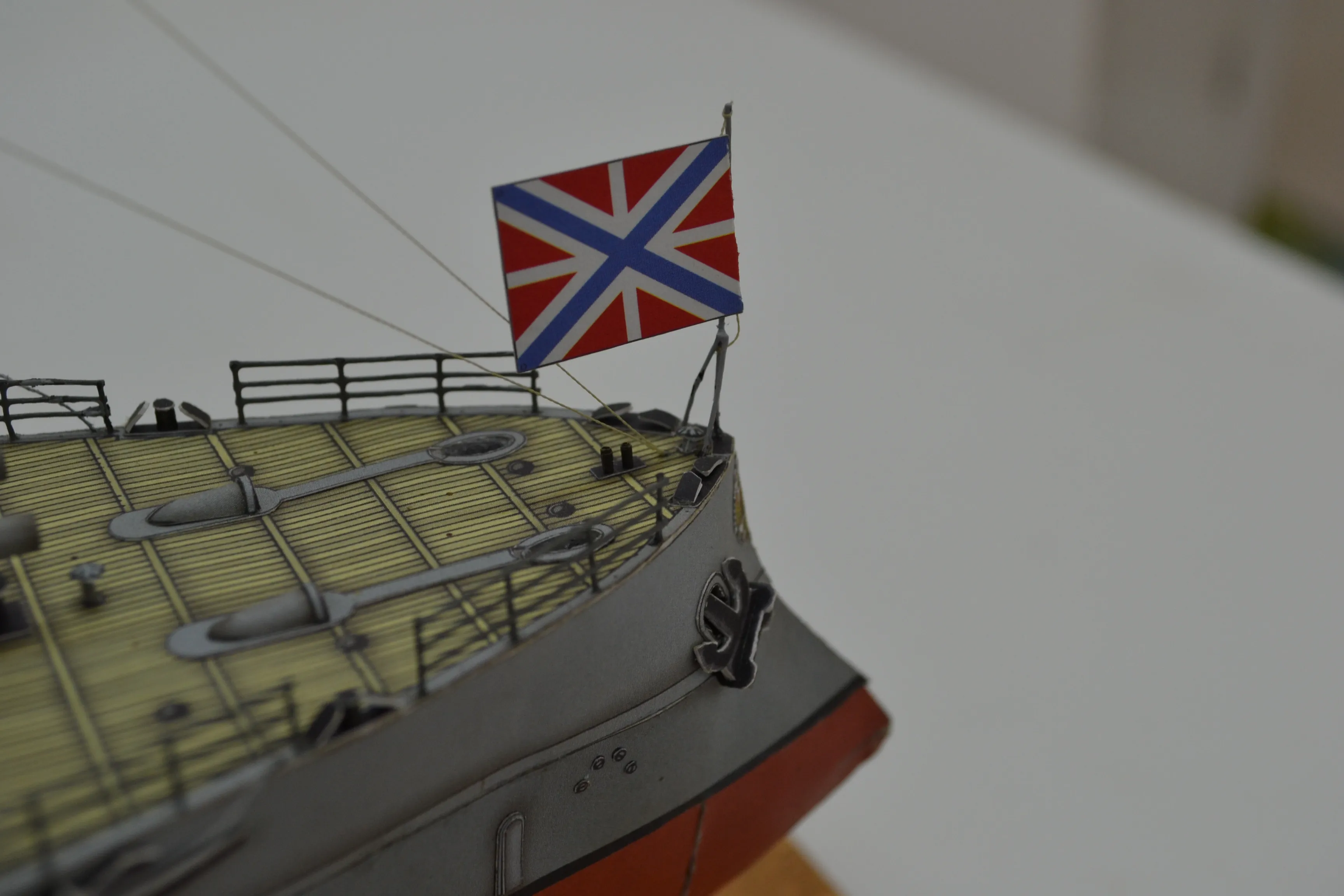 Модель корабля Броненосец «Андрей Первозванный» - Верфь на Столе