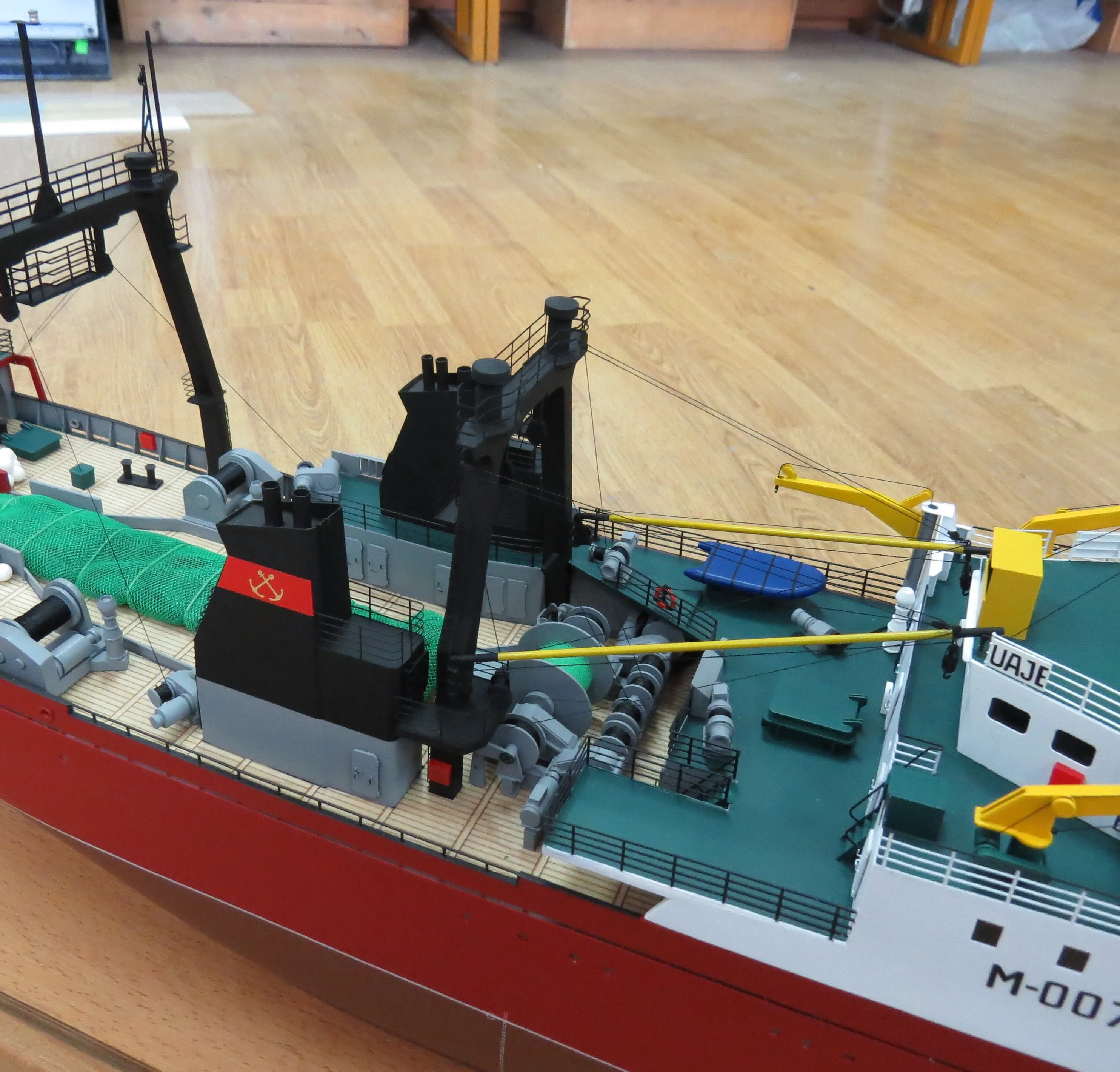 Модель корабля Рыболовный траулер «Ома»  - Верфь на Столе