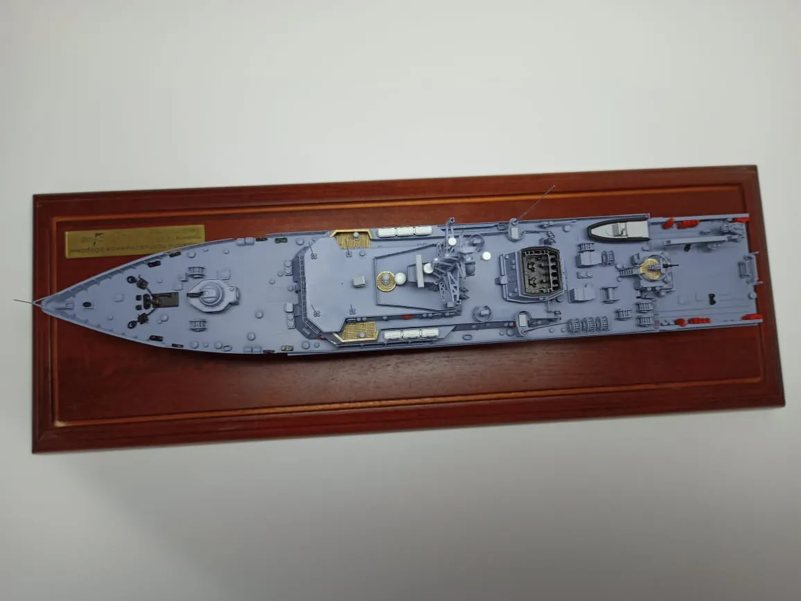 Модель корабля Противоминный корабль базовой зоны Проект 12701 - Верфь на Столе