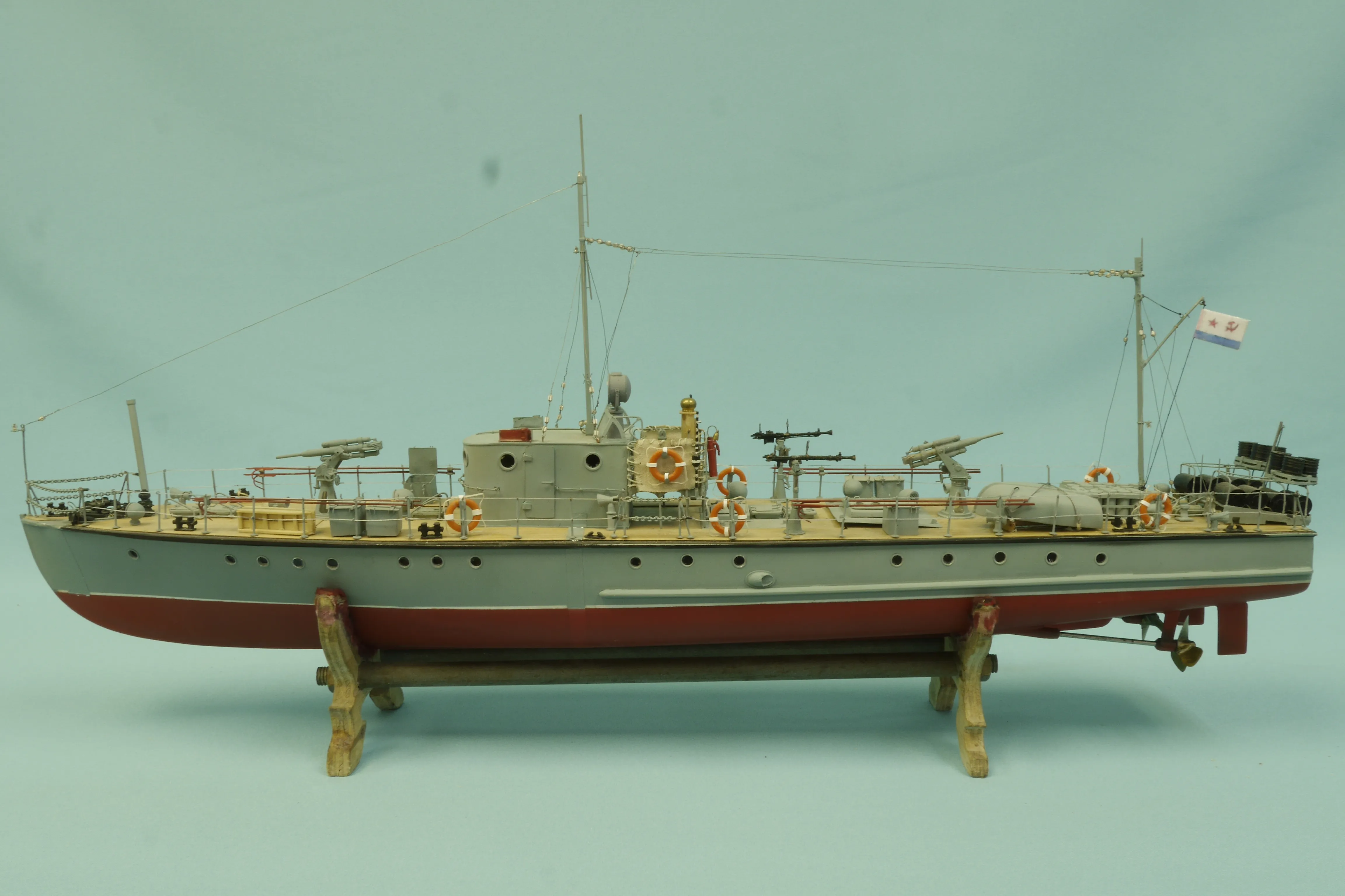 Модель корабля «Малый Охотник» типа МО-4 - Верфь на Столе