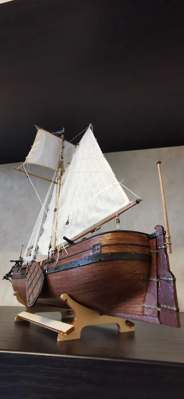 Модель корабля Бот Святой Гавриил - Верфь на Столе