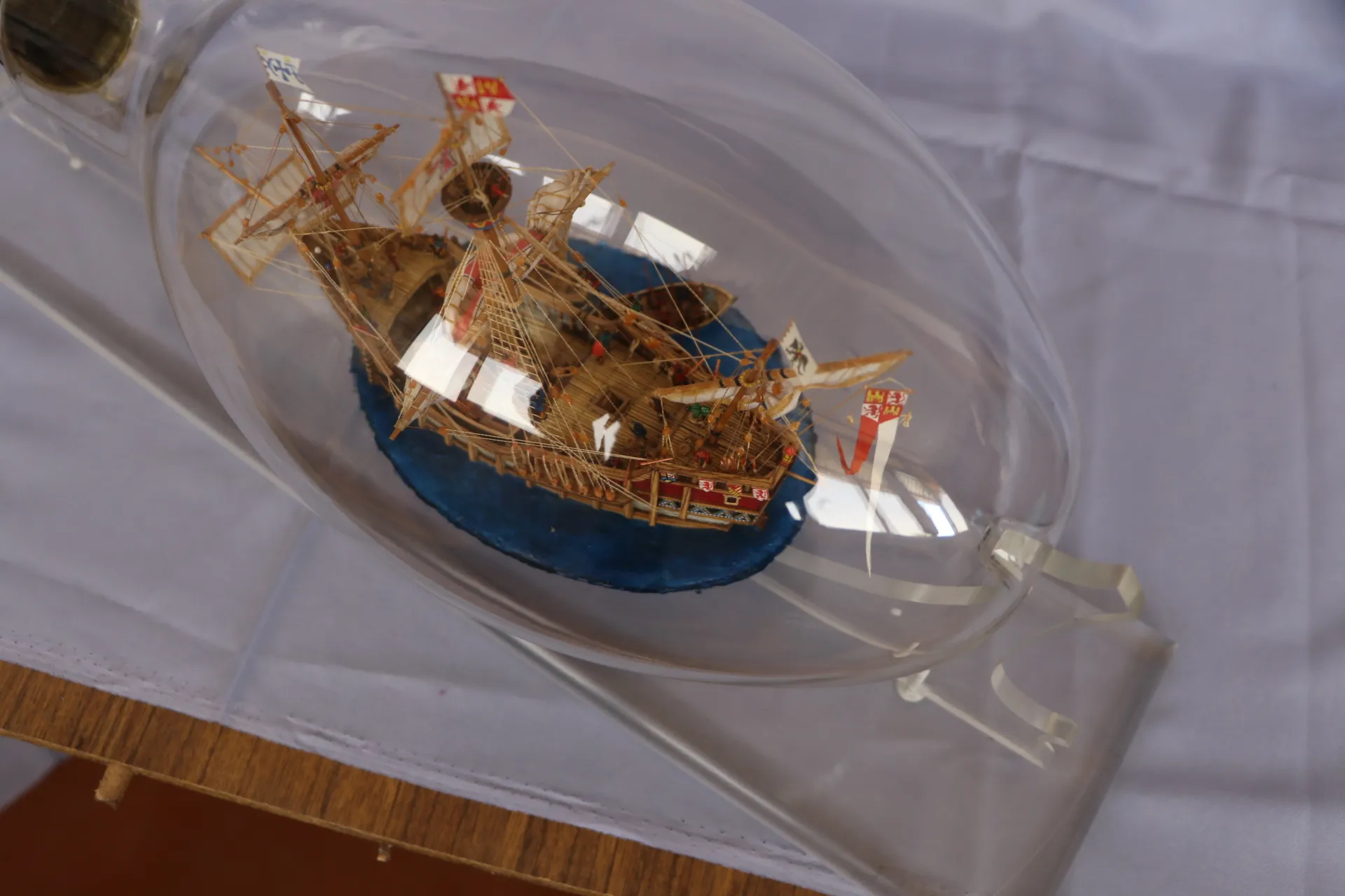 Модель корабля Каракка "Санта Мария" - Верфь на Столе