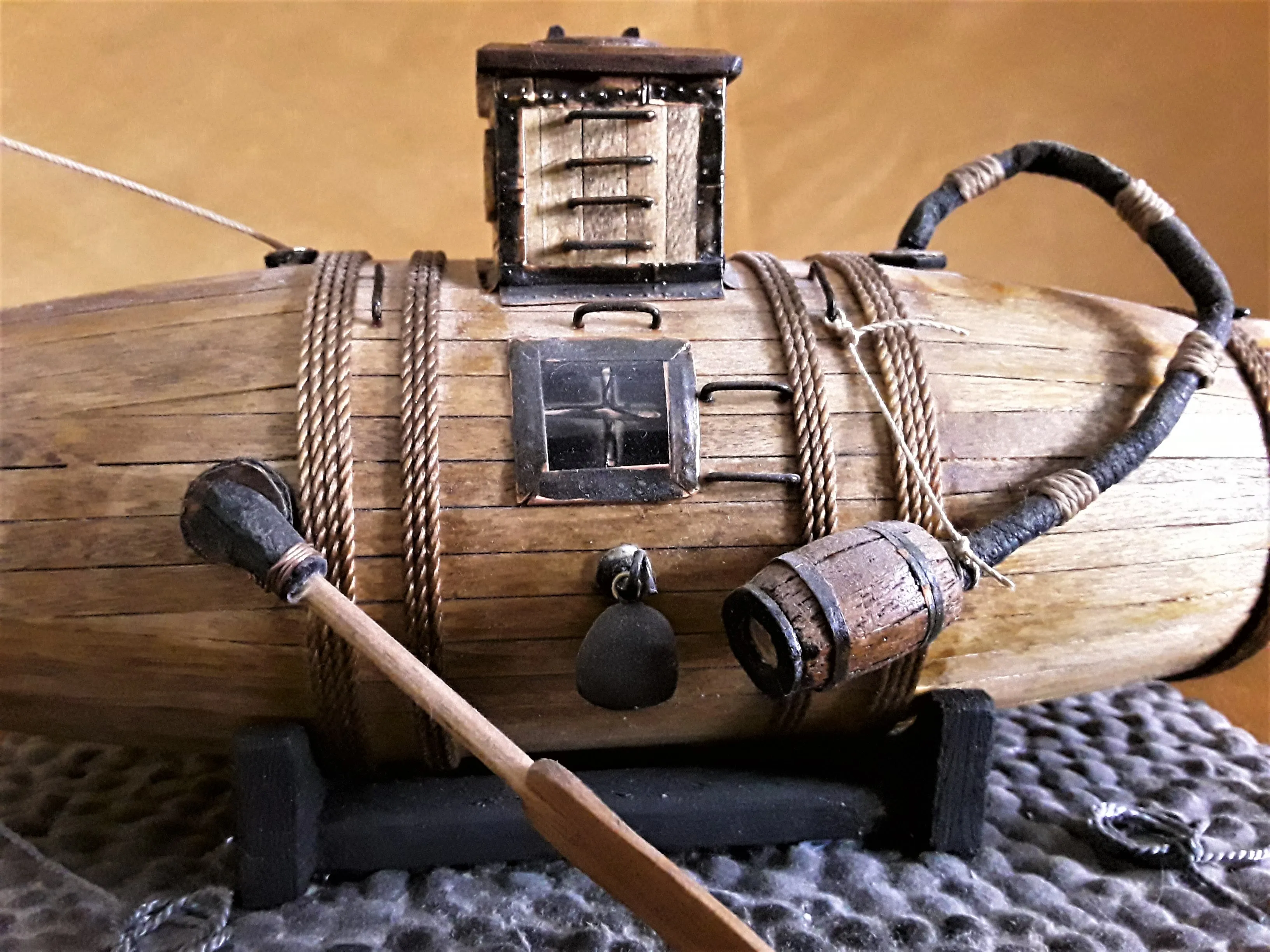 Модель корабля Потаенное судно Никонова - Верфь на Столе