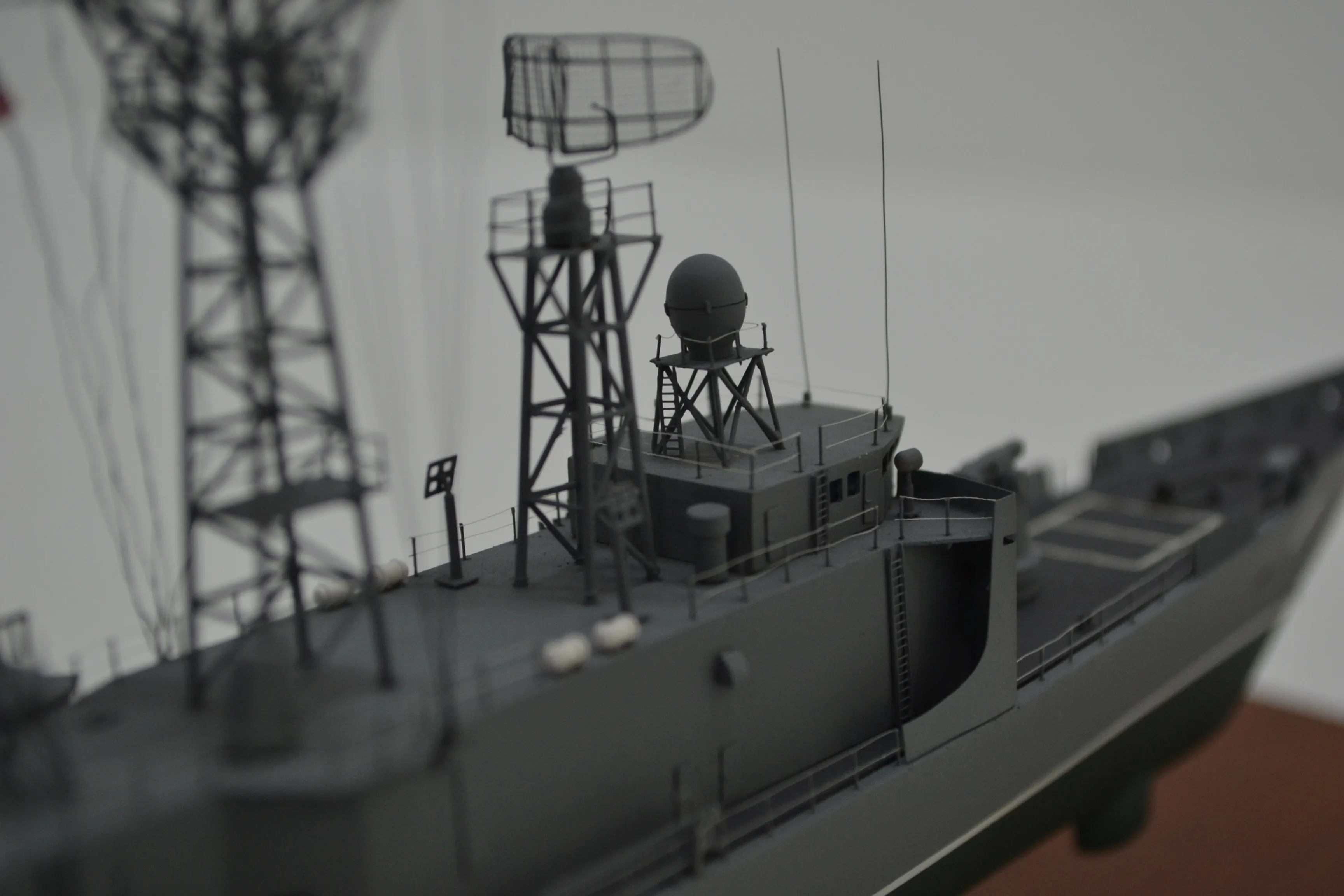 Модель корабля Фрегат FFG-9 «Уодсуорт» - Верфь на Столе