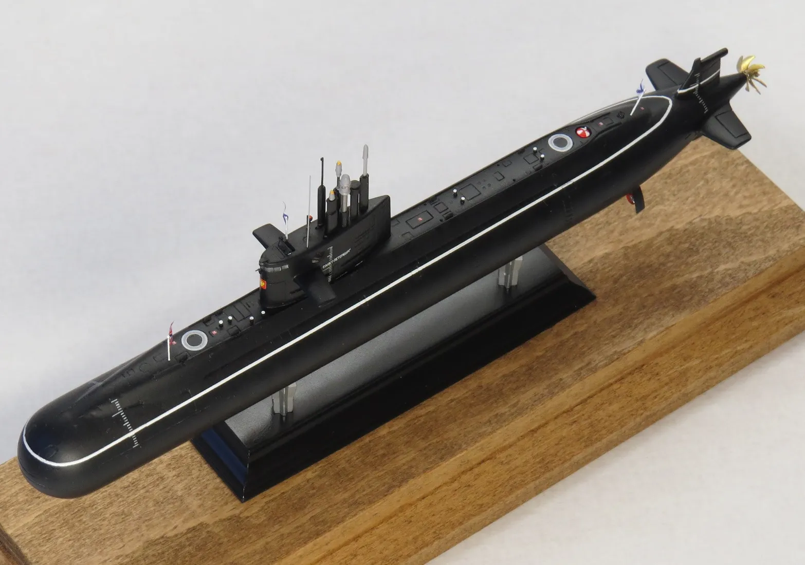Модель корабля подводной лодки «Санкт Петербург» (Проект 677 «Лада»)  - Верфь на Столе