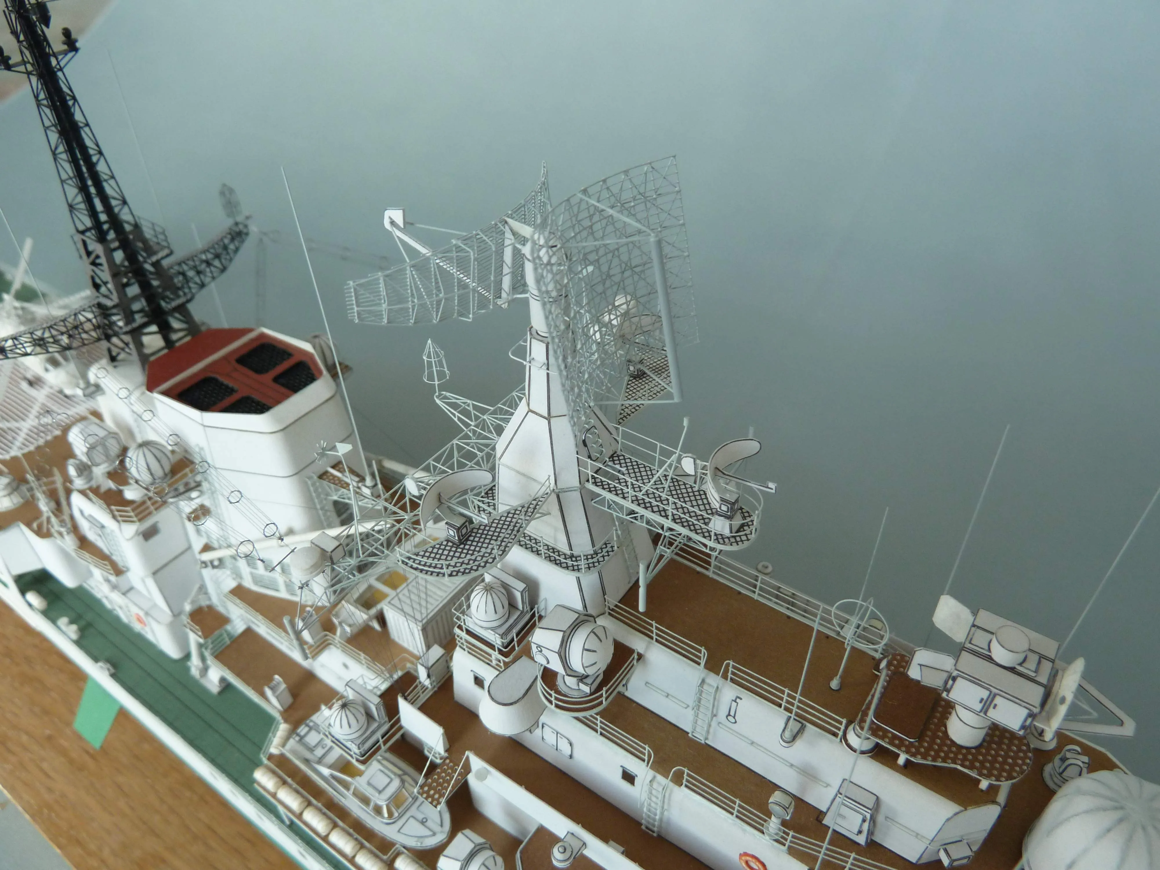 Модель корабля ЭМ пр. 956 "Современный"  - Верфь на Столе