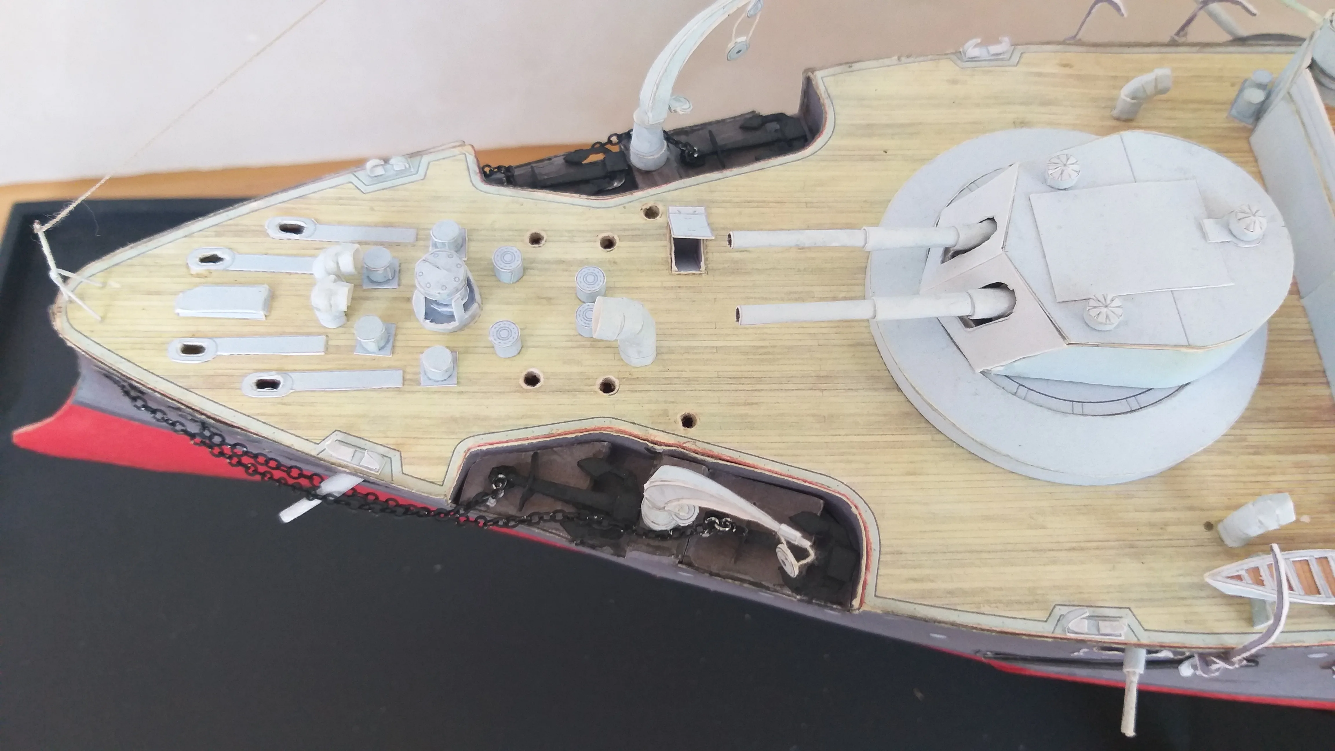 Модель корабля IJN «Shikishima» - Верфь на Столе