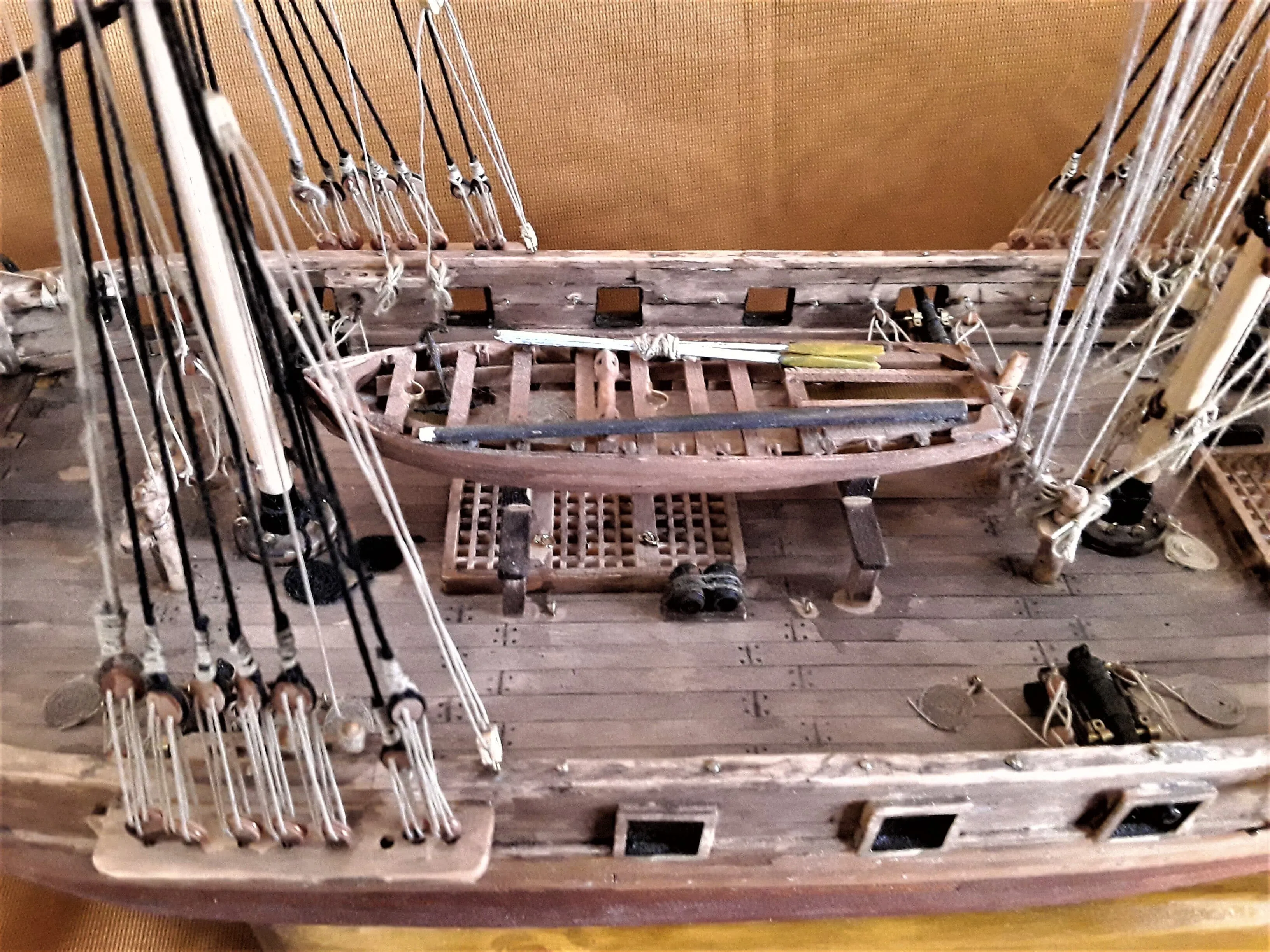 Модель корабля Бригантина "Zeus" - Верфь на Столе