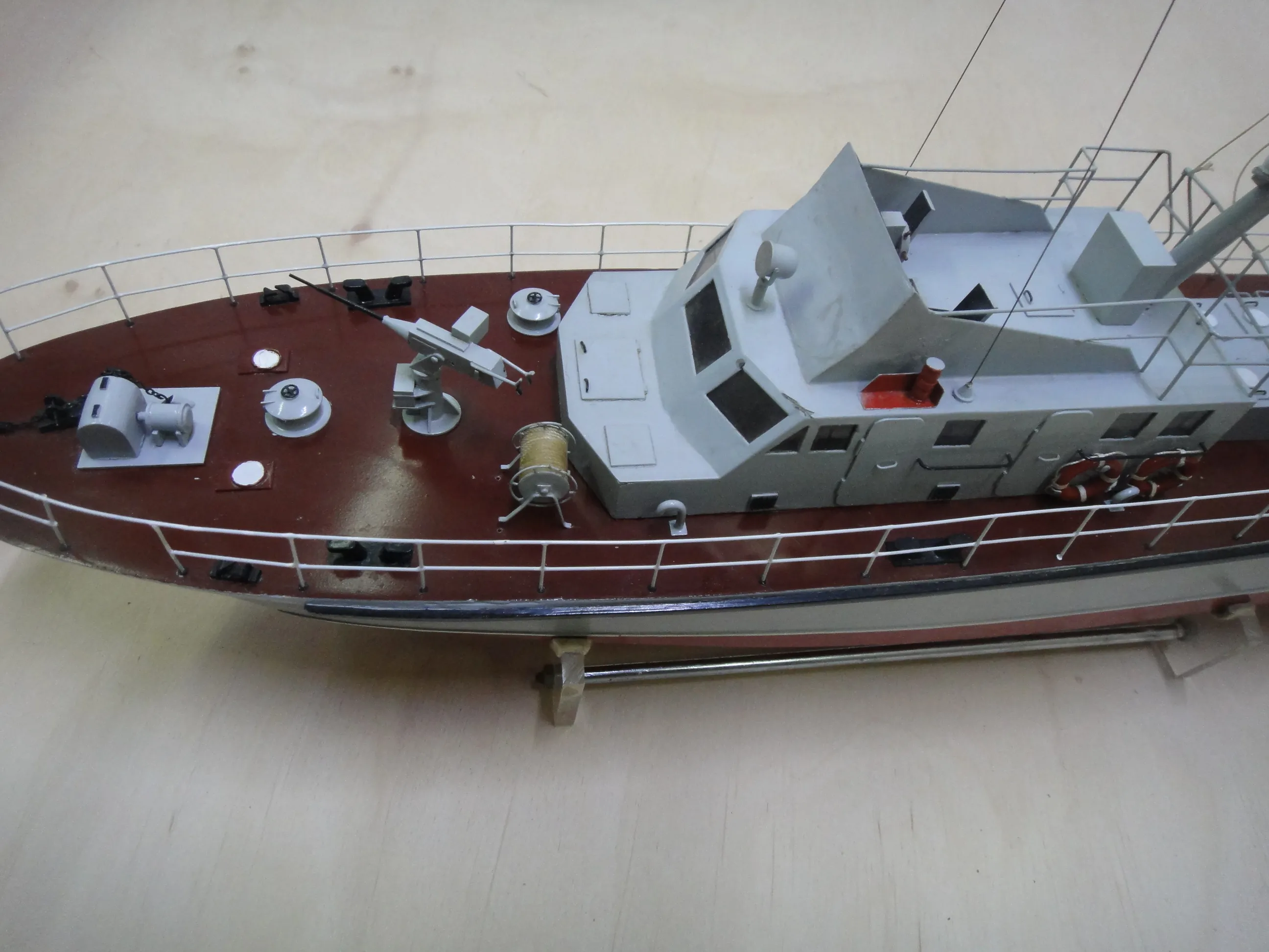 Модель корабля Патрульный катер - Верфь на Столе