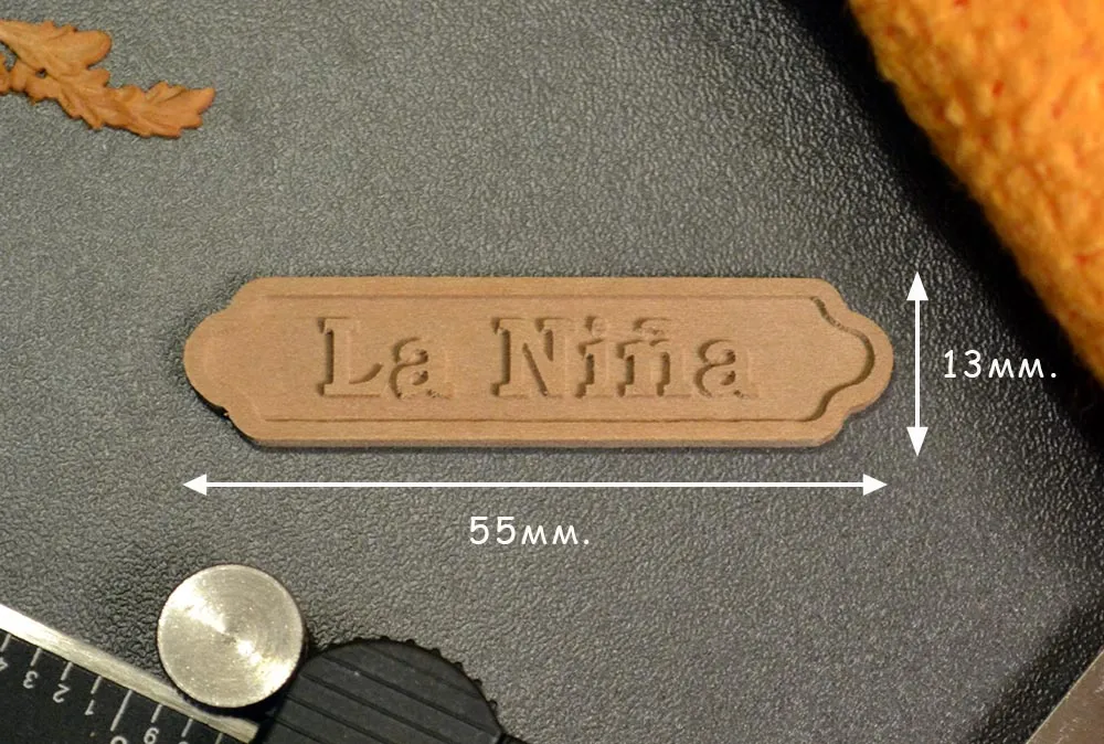 Табличка La Nina, груша, рез ЧПУ