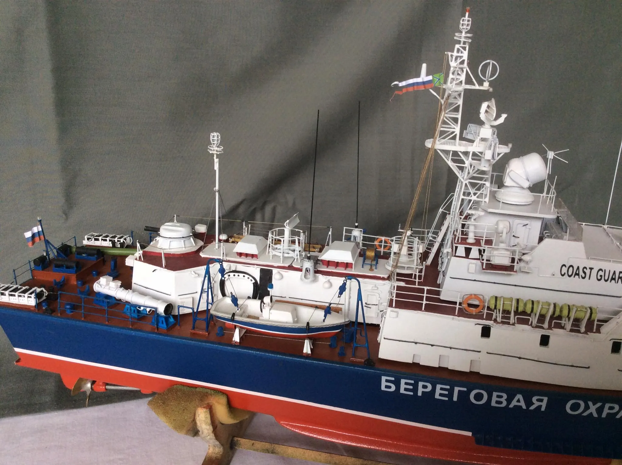 Модель корабля Пограничный сторожевой корабль проекта 10410 «Светляк»  - Верфь на Столе