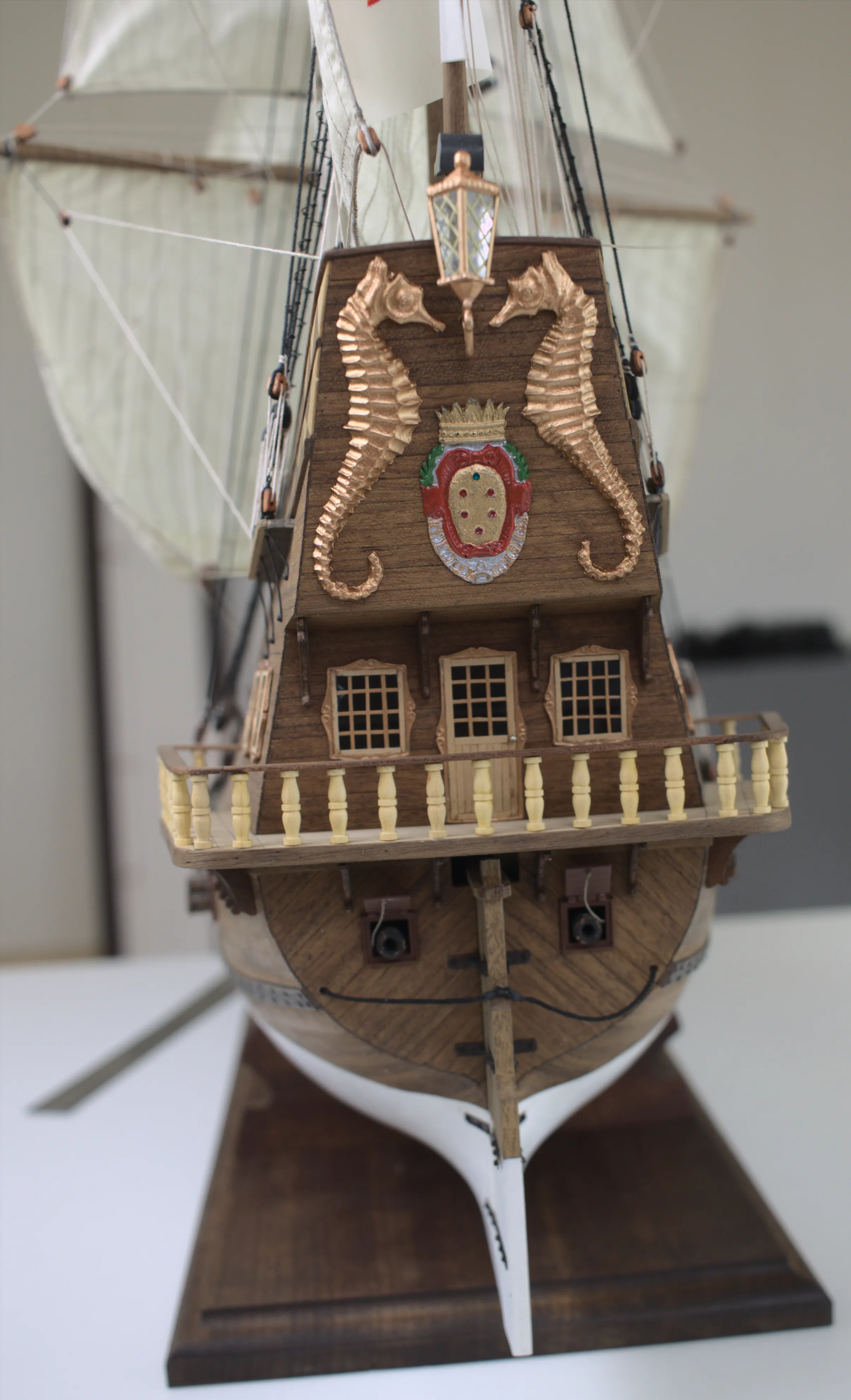 Модель корабля Галеон “Сан Джованни Батиста” конец XVI – начало XVII века. - Верфь на Столе