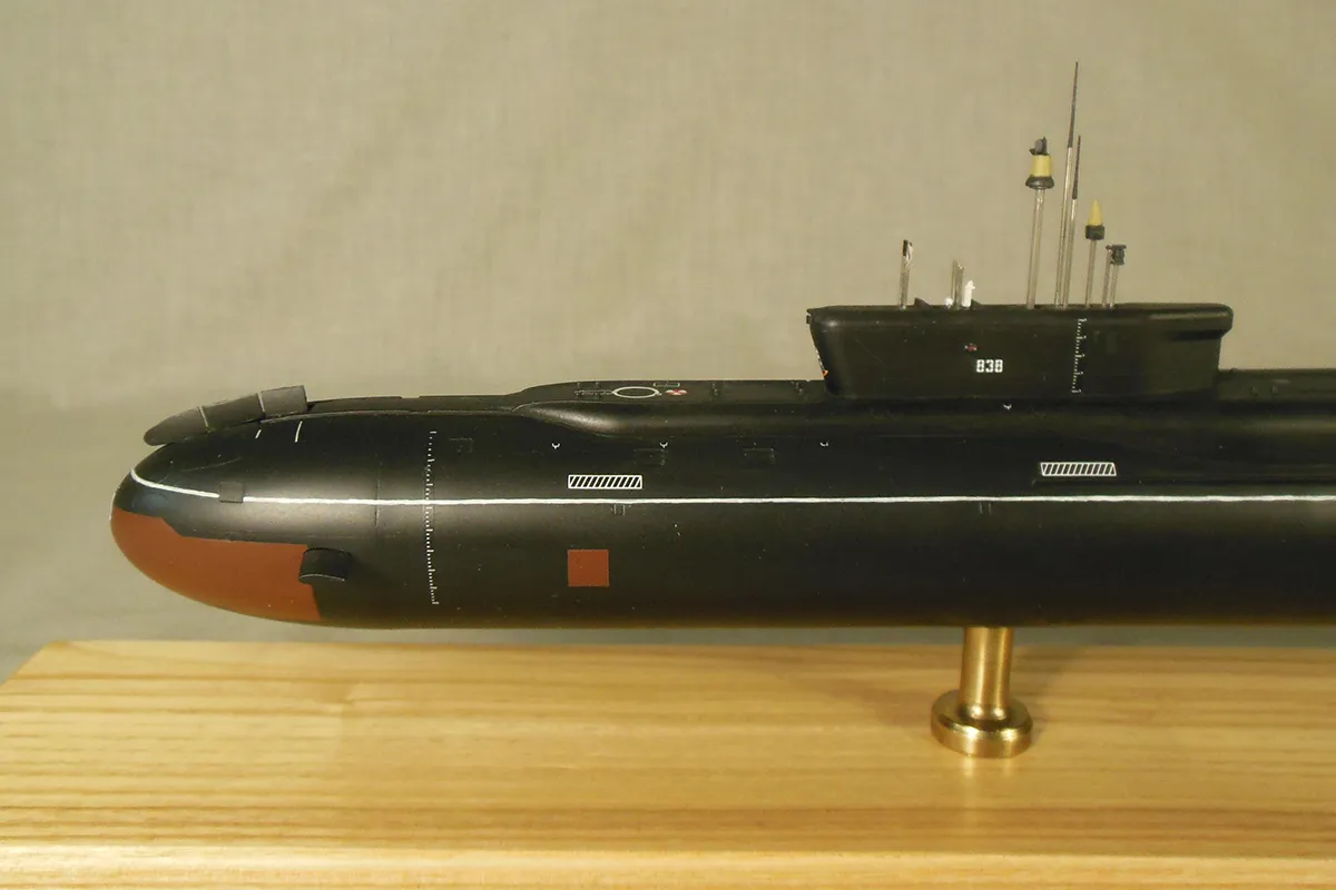 Модель корабля АПЛ «Юрий Долгорукий» - Верфь на Столе