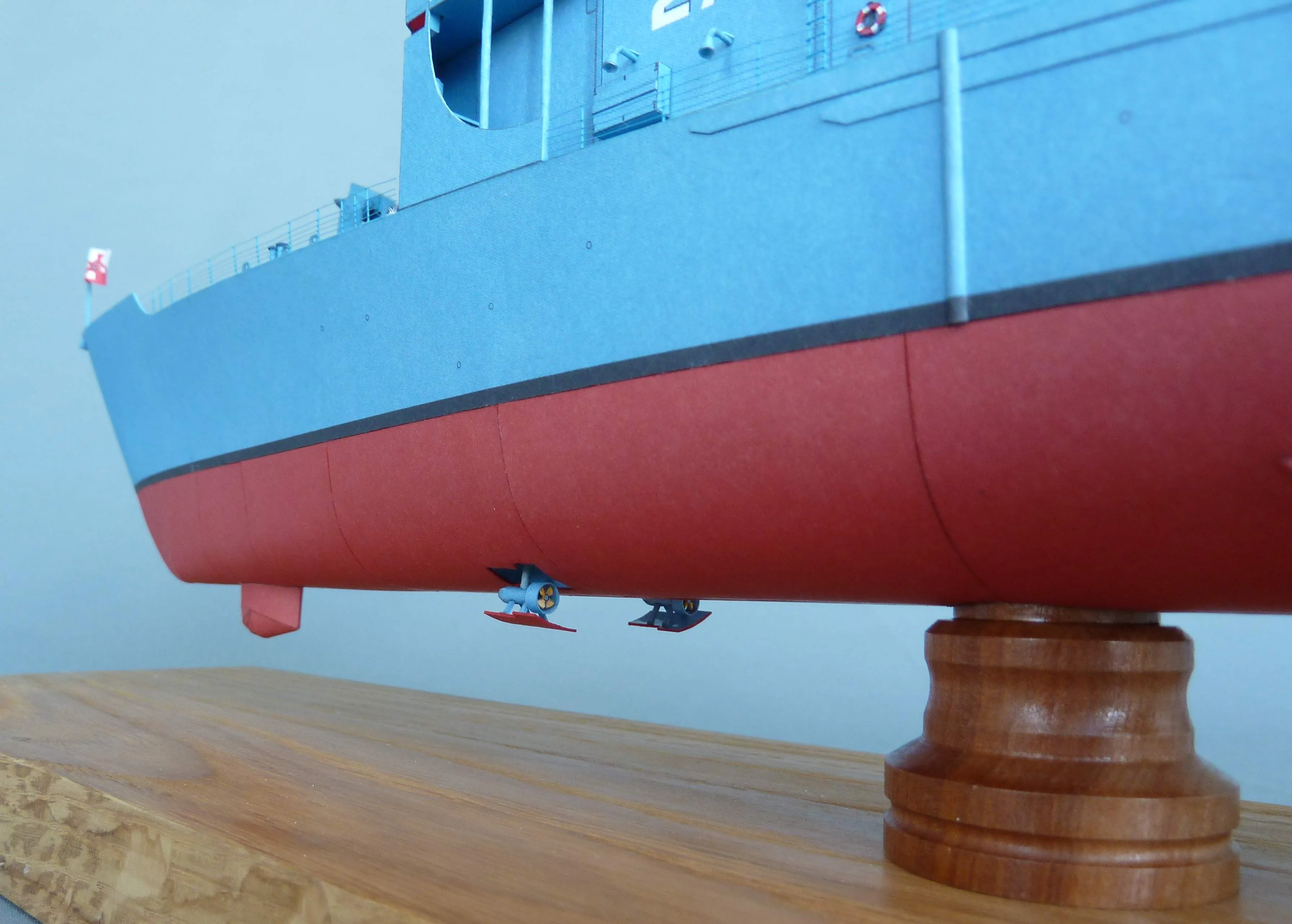 Модель корабля Генерал K. Pulaski - Верфь на Столе