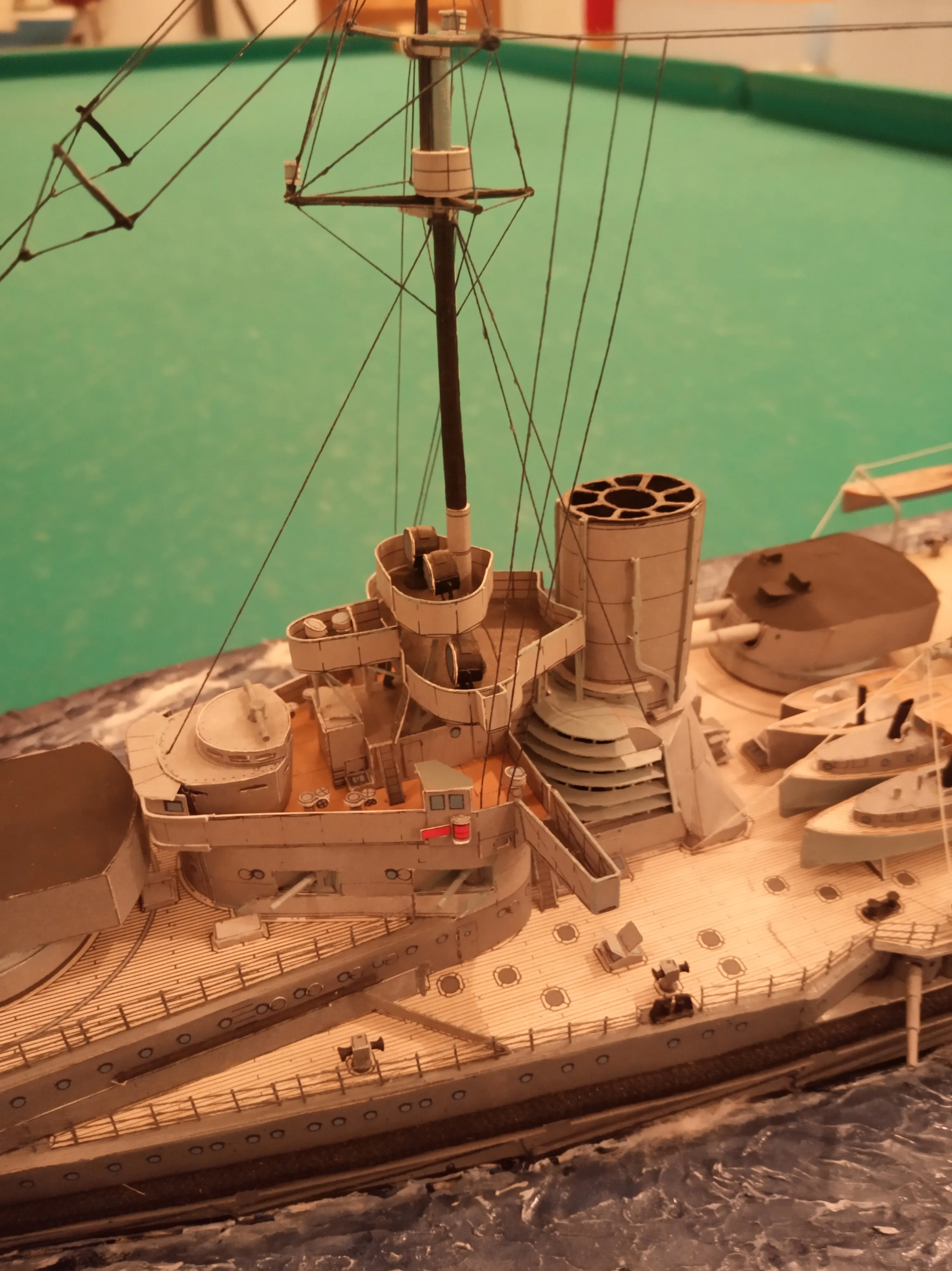 Модель корабля Линейный крейсер Фон дер Танн - Верфь на Столе