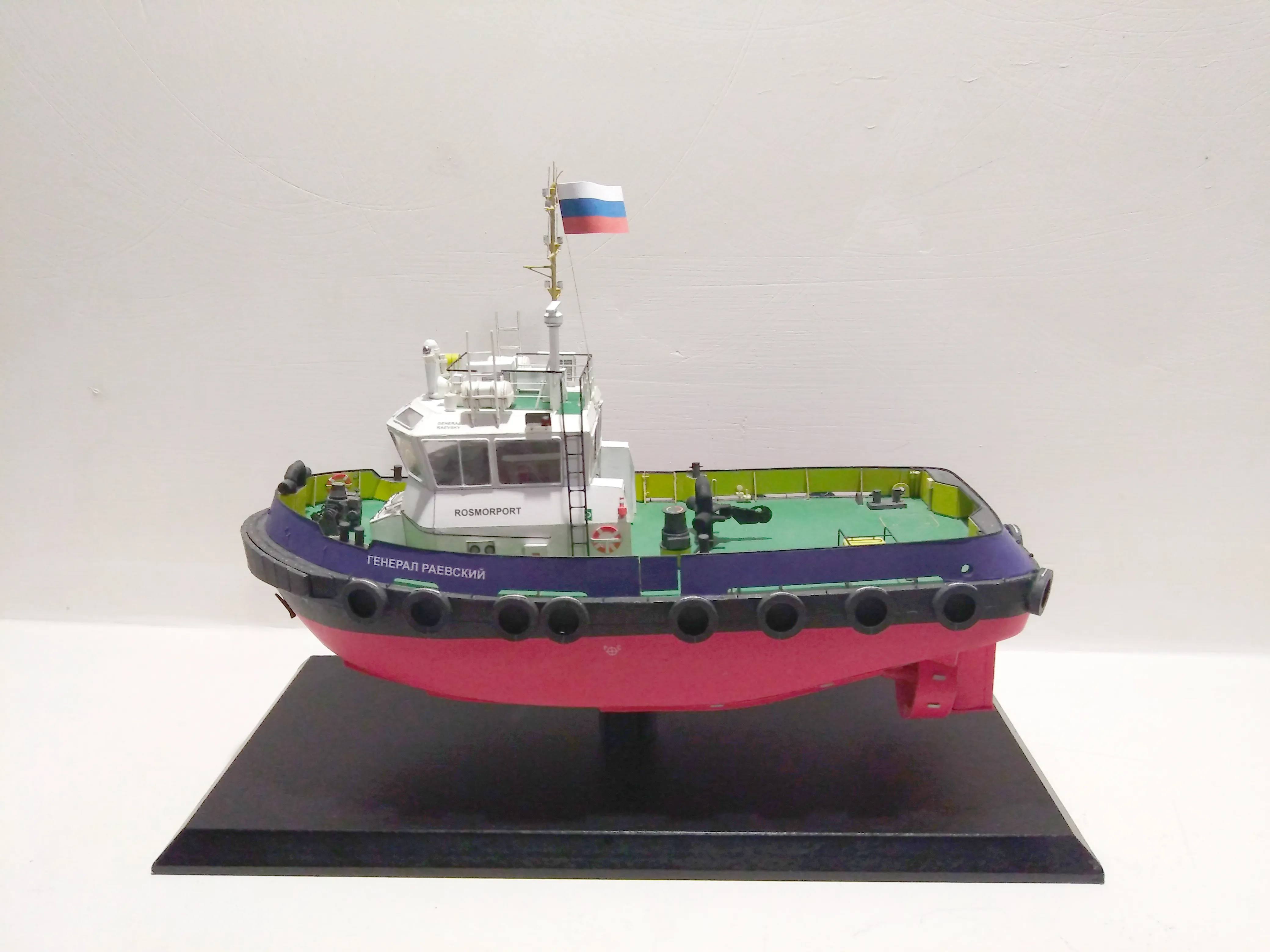 Модель корабля Буксир-кантовщик "Генерал Раевский" - Верфь на Столе