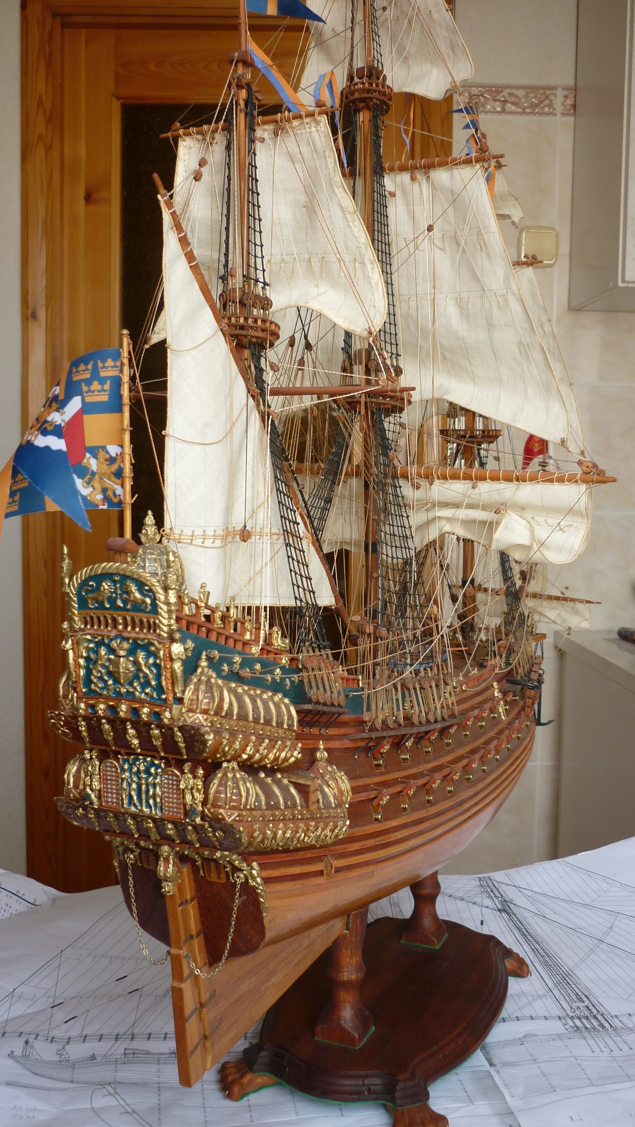 Модель корабля Галеон «Vasa» - Верфь на Столе