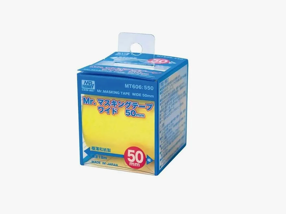 Лента маскировочная Mr Masking tape, ширина 50 мм, длина 18 м