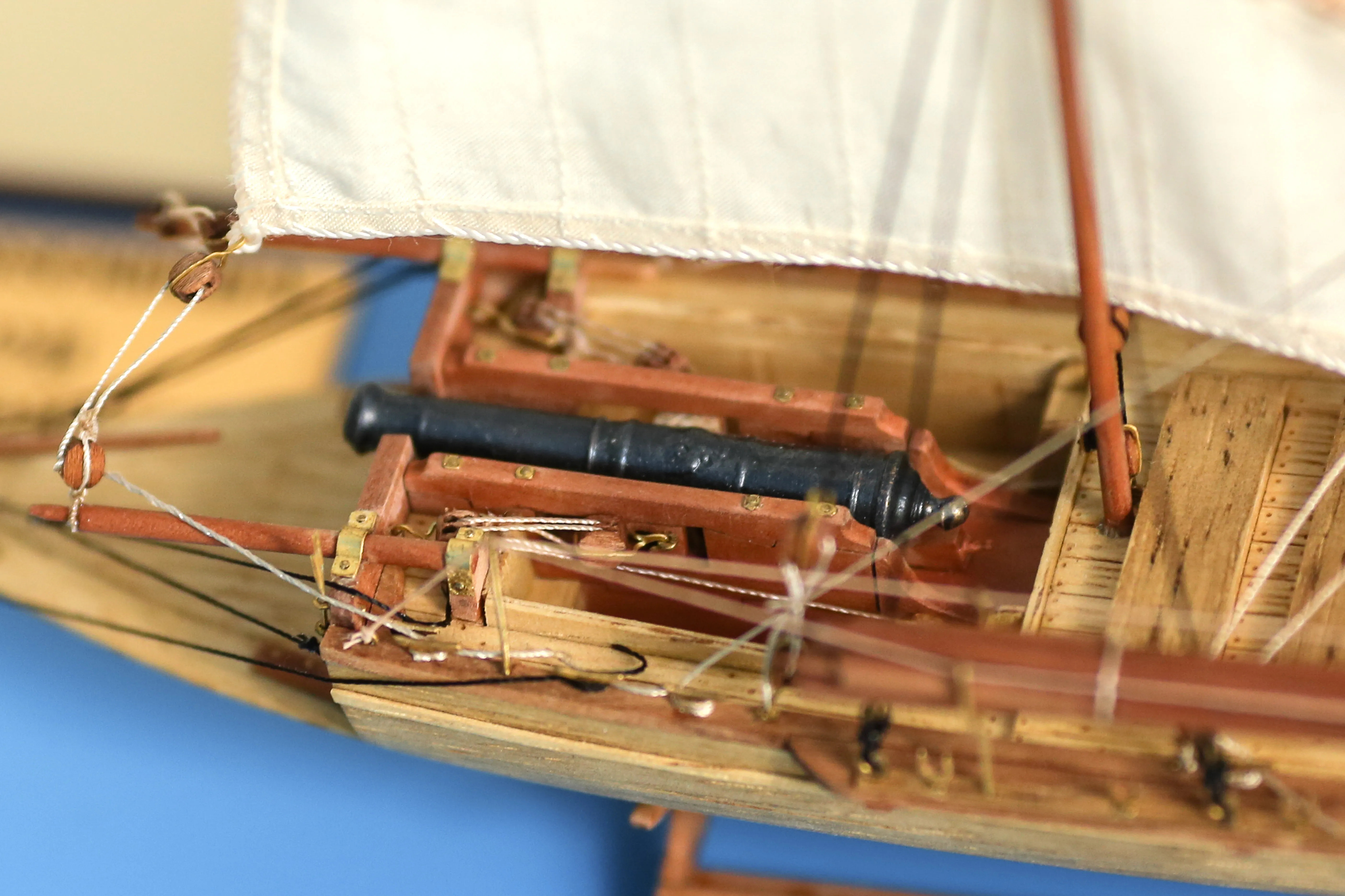 Модель корабля Канонерский йол - Верфь на Столе