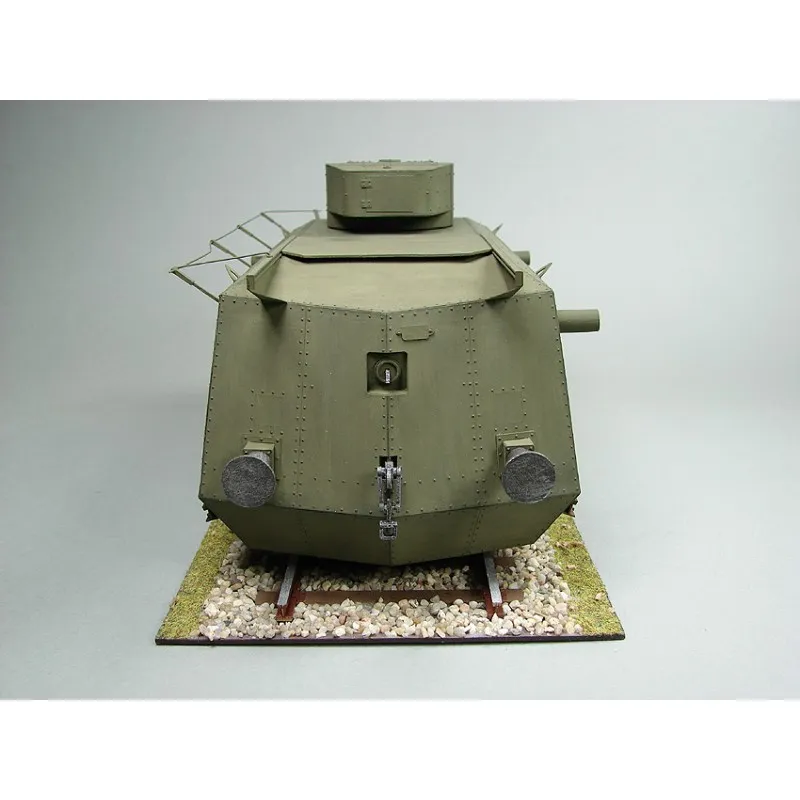 BDT, Shipyard, бумажная модель бронедрезины