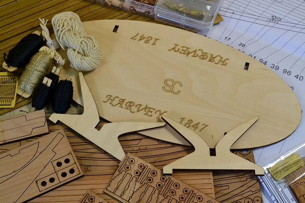 Шхуна Harvey + (Стартовый набор инструментов)