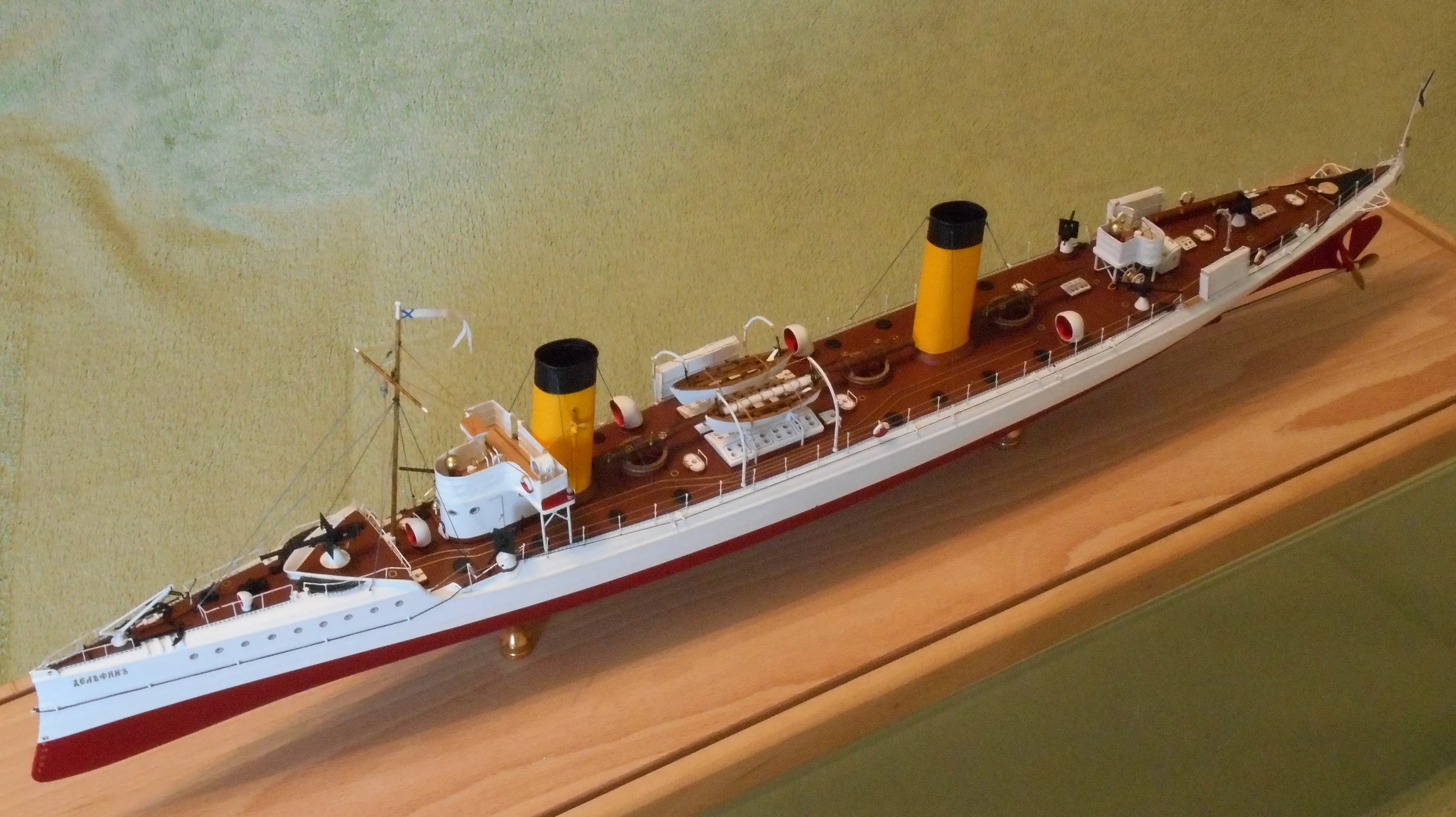 Модель корабля Эскадренный миноносец "Дельфин" - Верфь на Столе