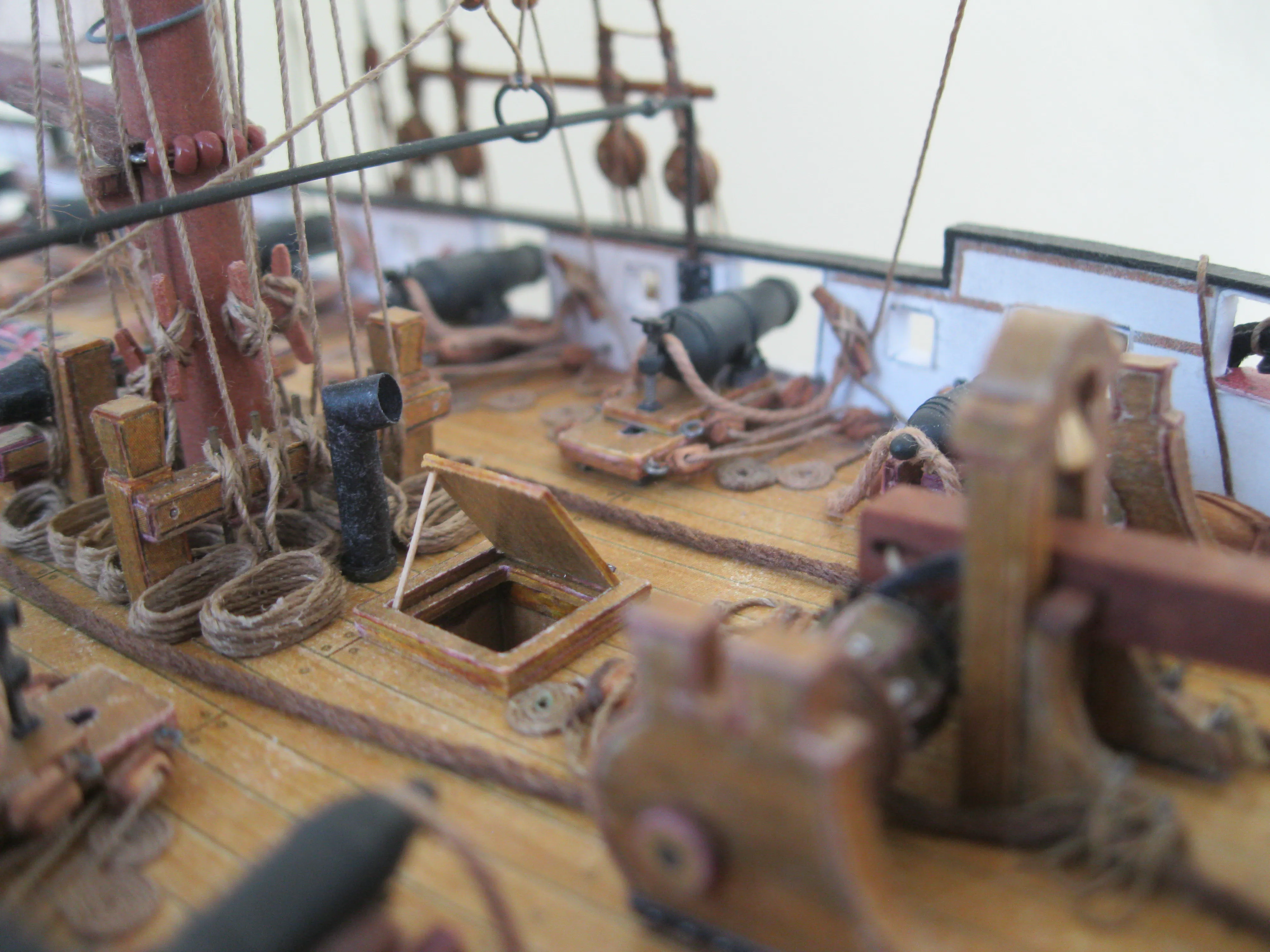 Модель корабля Тендер „Поспешный” - Верфь на Столе