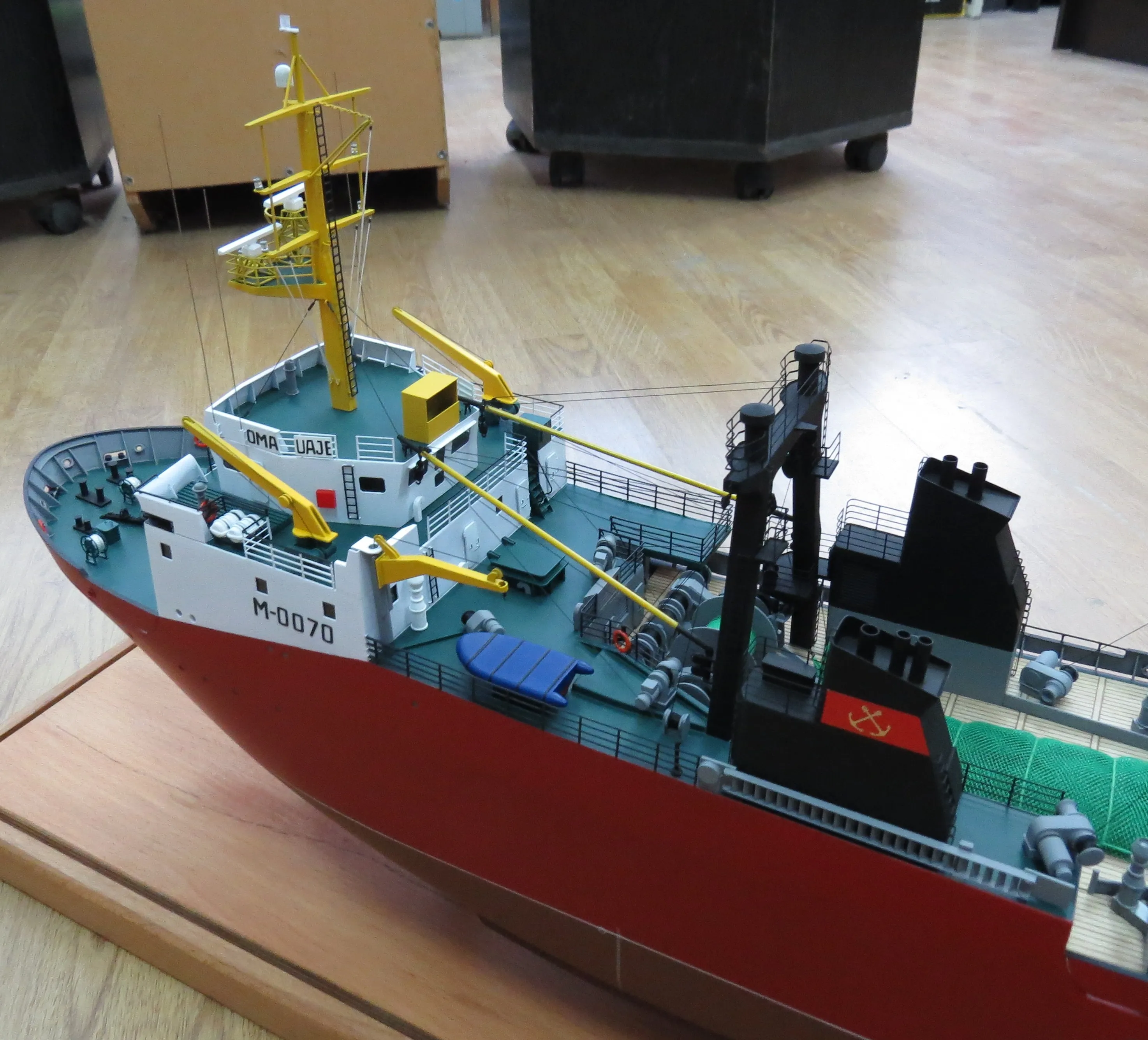 Модель корабля Рыболовный траулер «Ома»  - Верфь на Столе