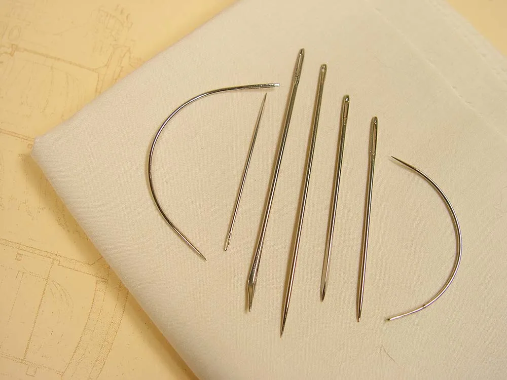 Набор игл для изготовления парусов