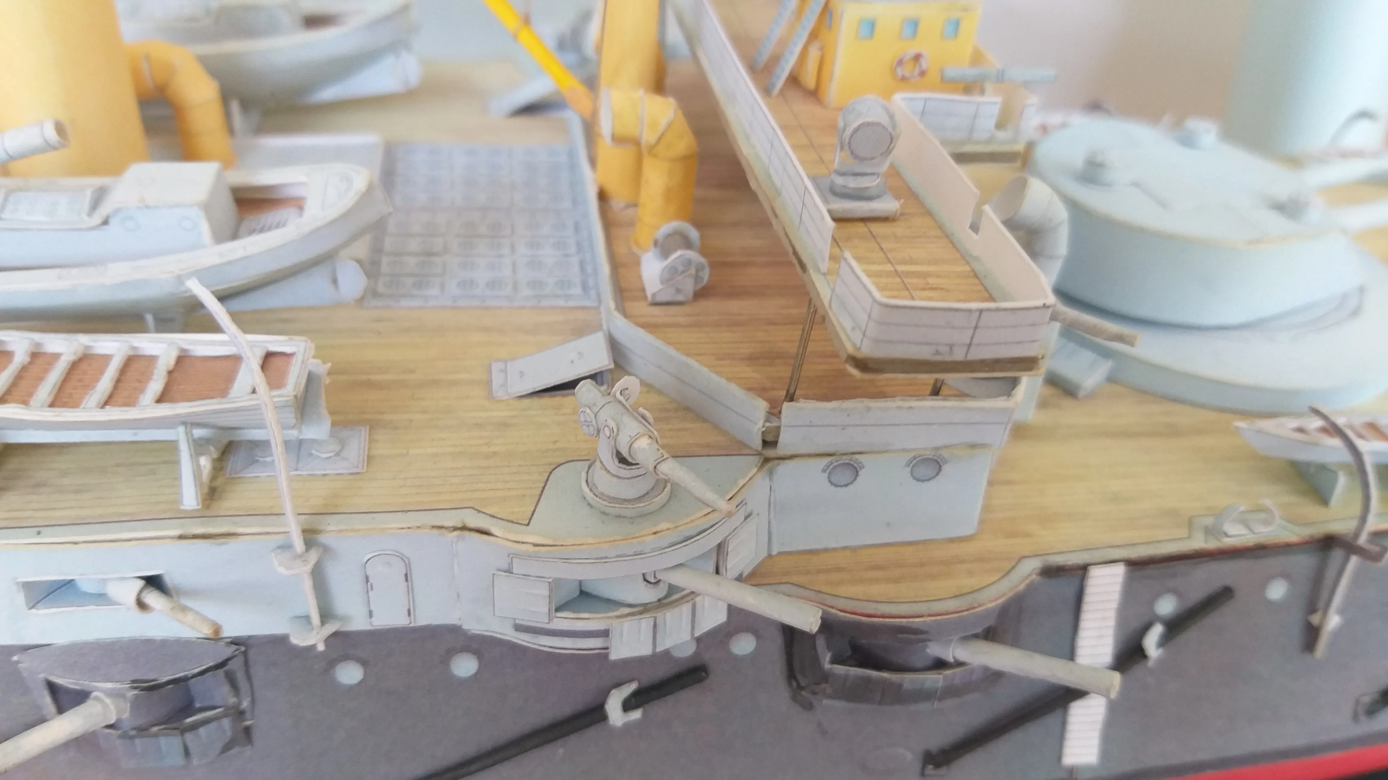 Модель корабля IJN «Shikishima» - Верфь на Столе