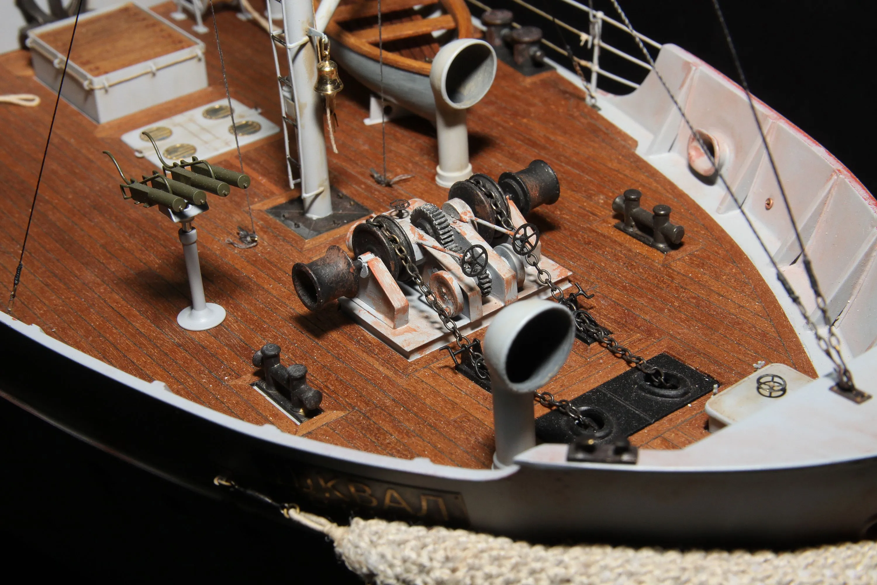 Модель корабля Буксир-спасатель "Шквал" 1943г. - Верфь на Столе