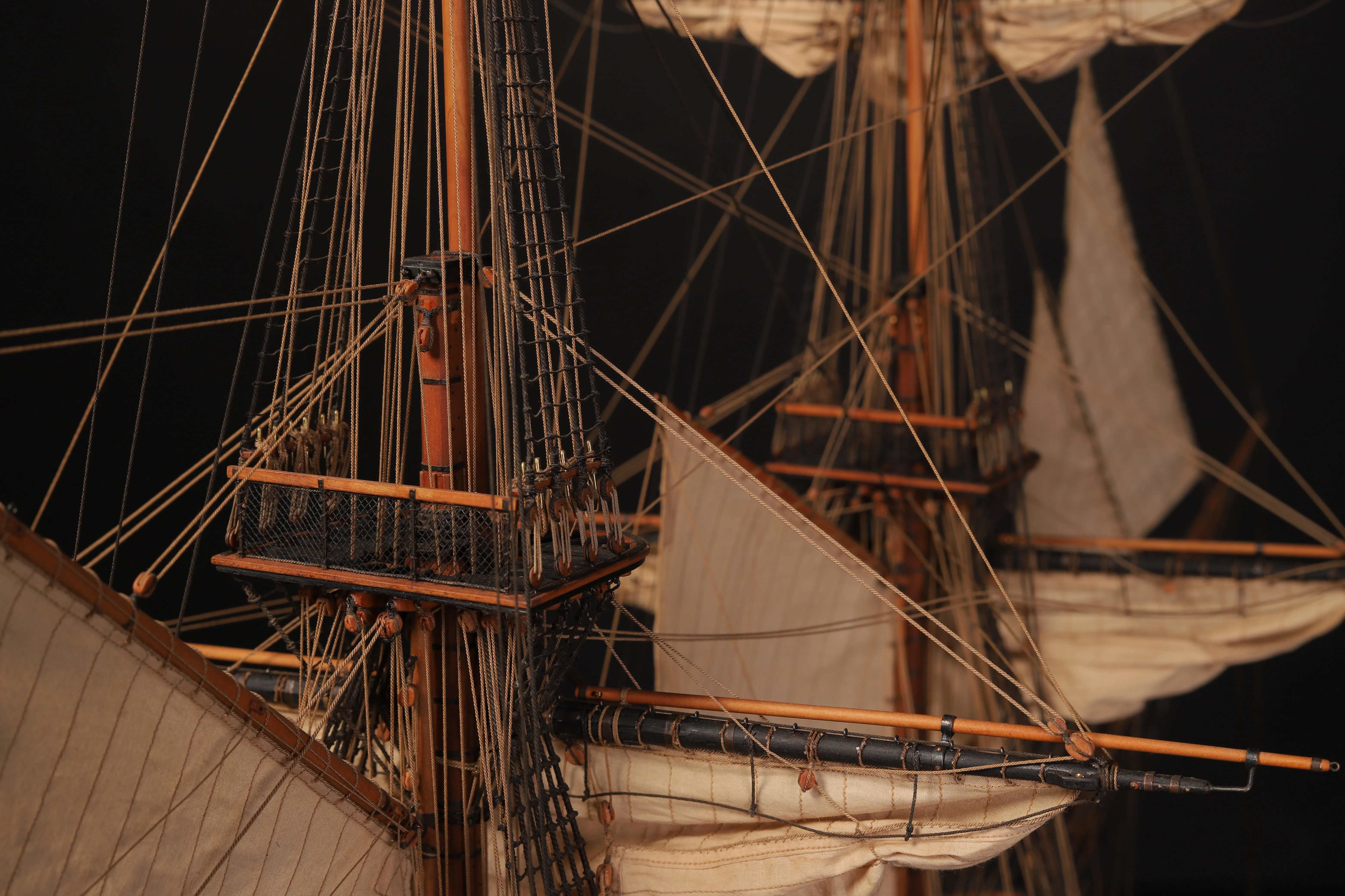 Модель корабля 20-ти пушечный бриг "Парис" - Верфь на Столе