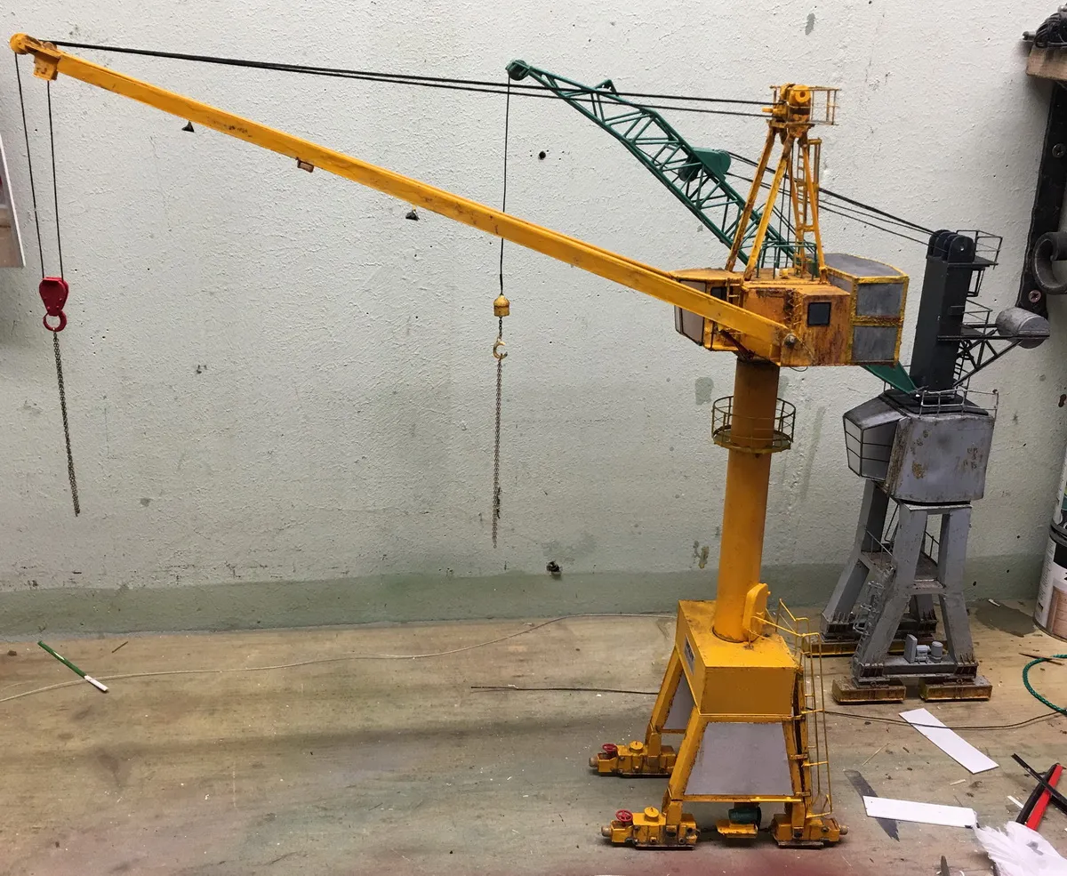 Модель корабля Drydock Lloyd ship yard - Верфь на Столе