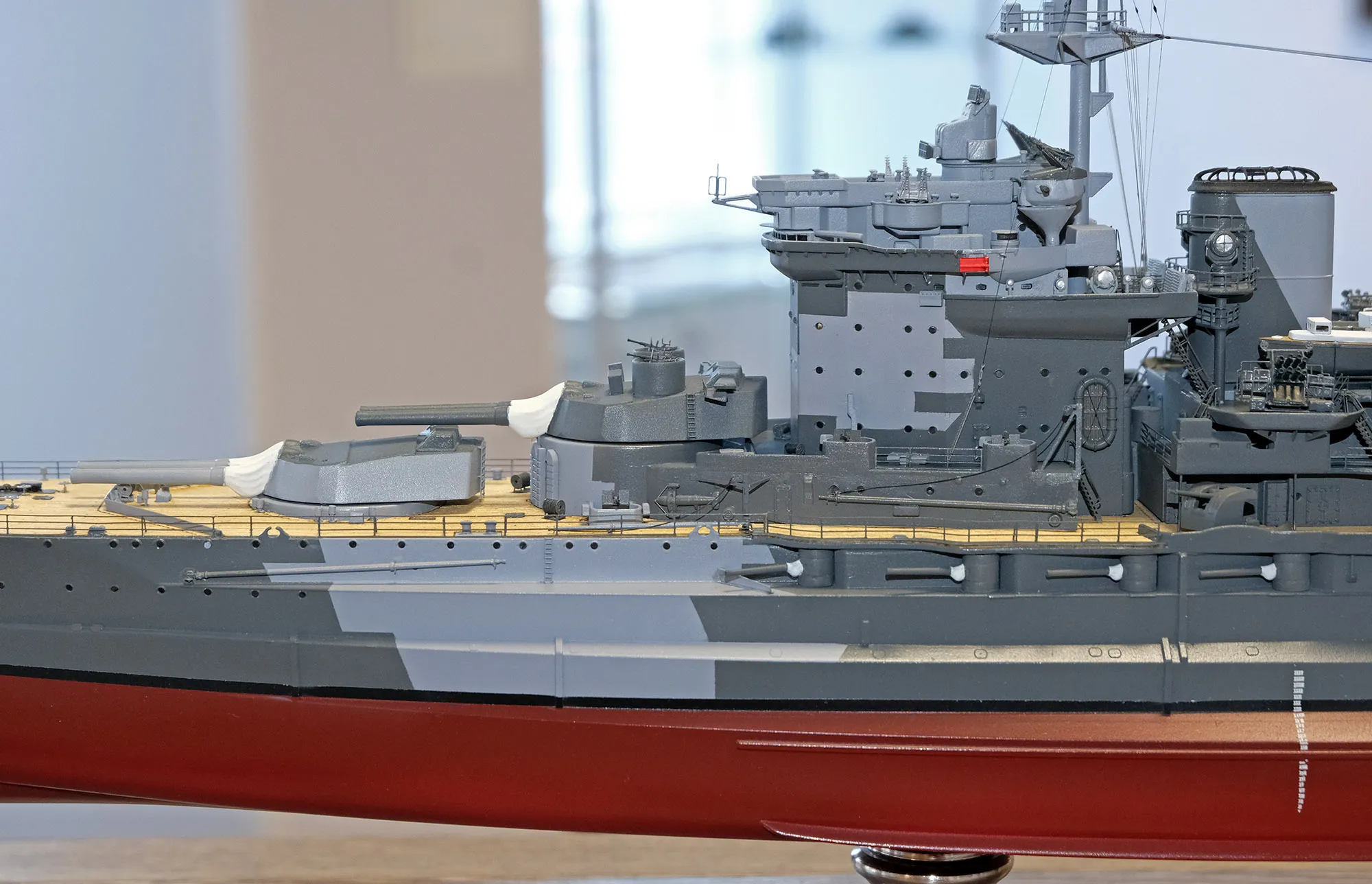 Модель корабля Британский линкор "Warspite" - Верфь на Столе