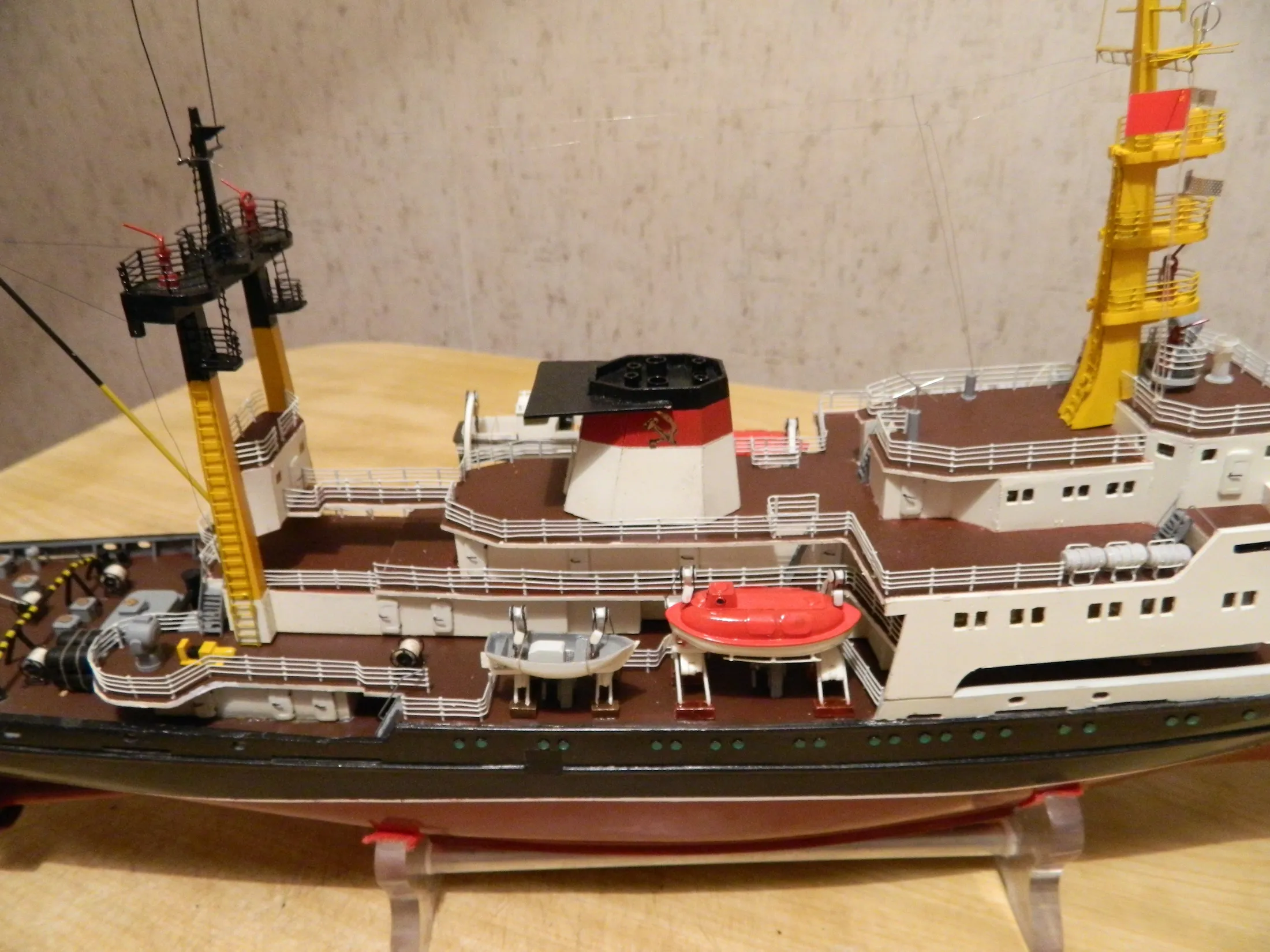 Модель корабля Буксир спасатель «Ягуар» - Верфь на Столе