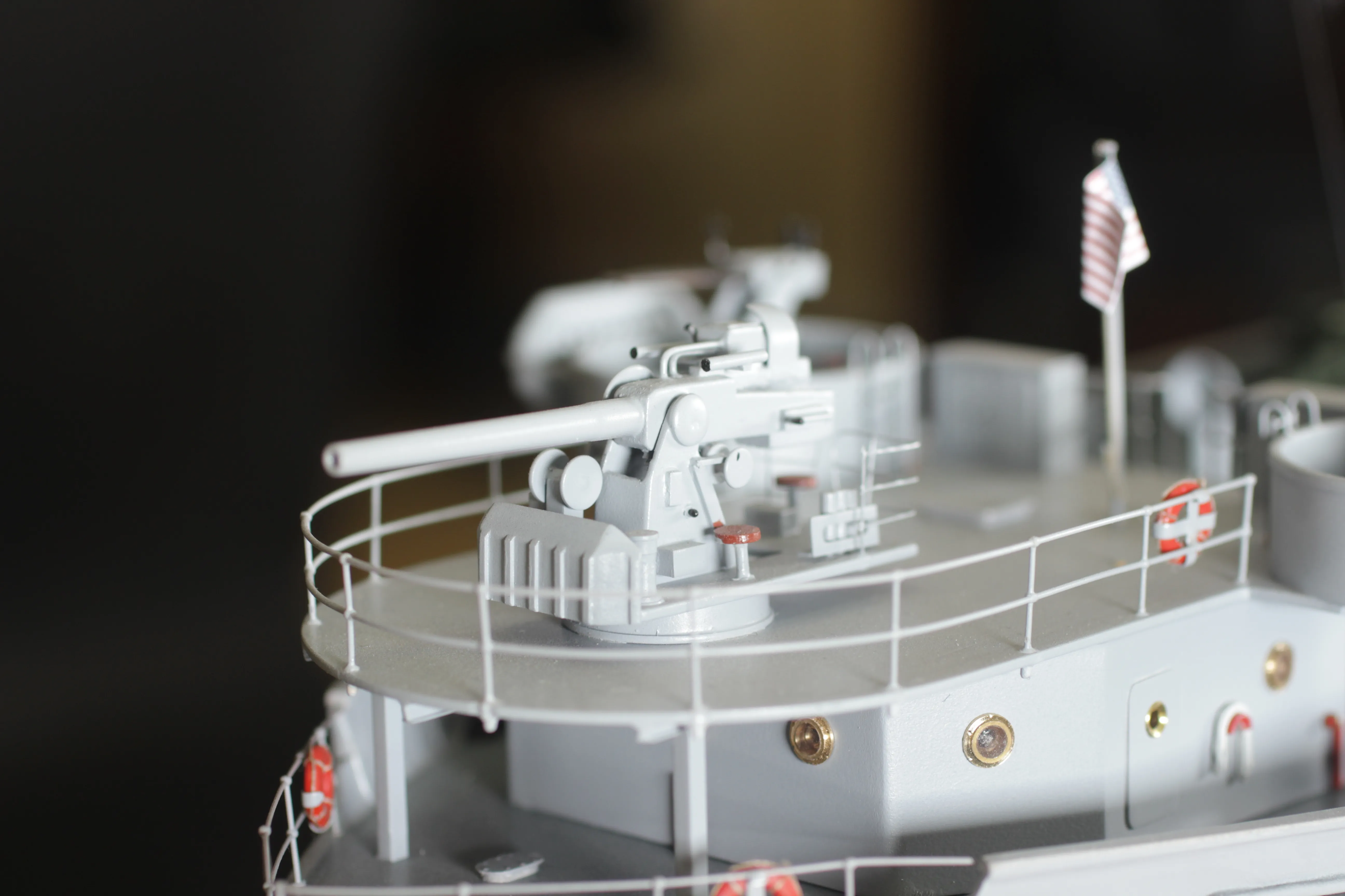 Модель корабля    Транспорт типа "Либерти"  - "Александр Баранов" 1943 г. - Верфь на Столе