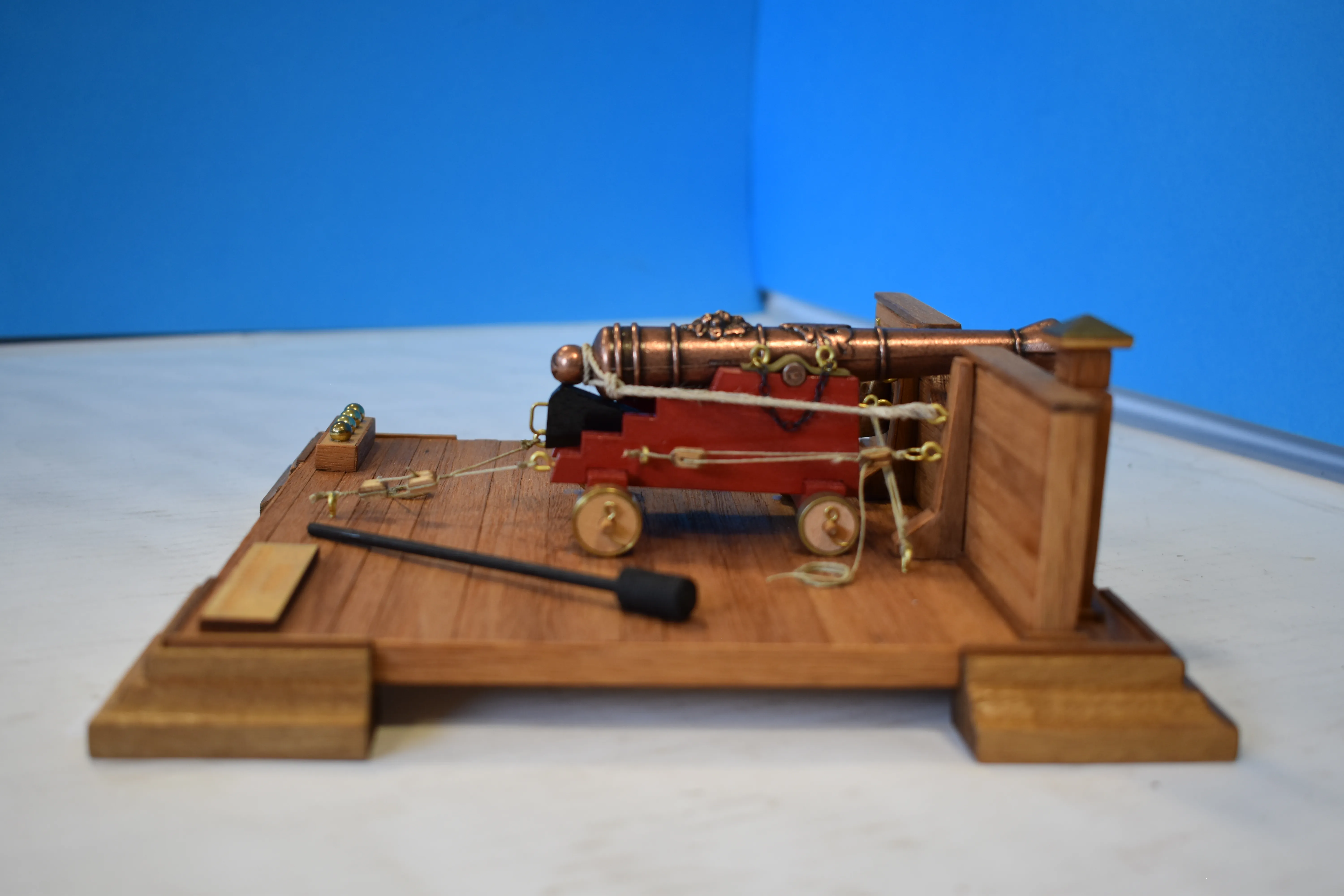 Модель корабля Корабельная пушка "Canone da Marina Francese 1750" - Верфь на Столе