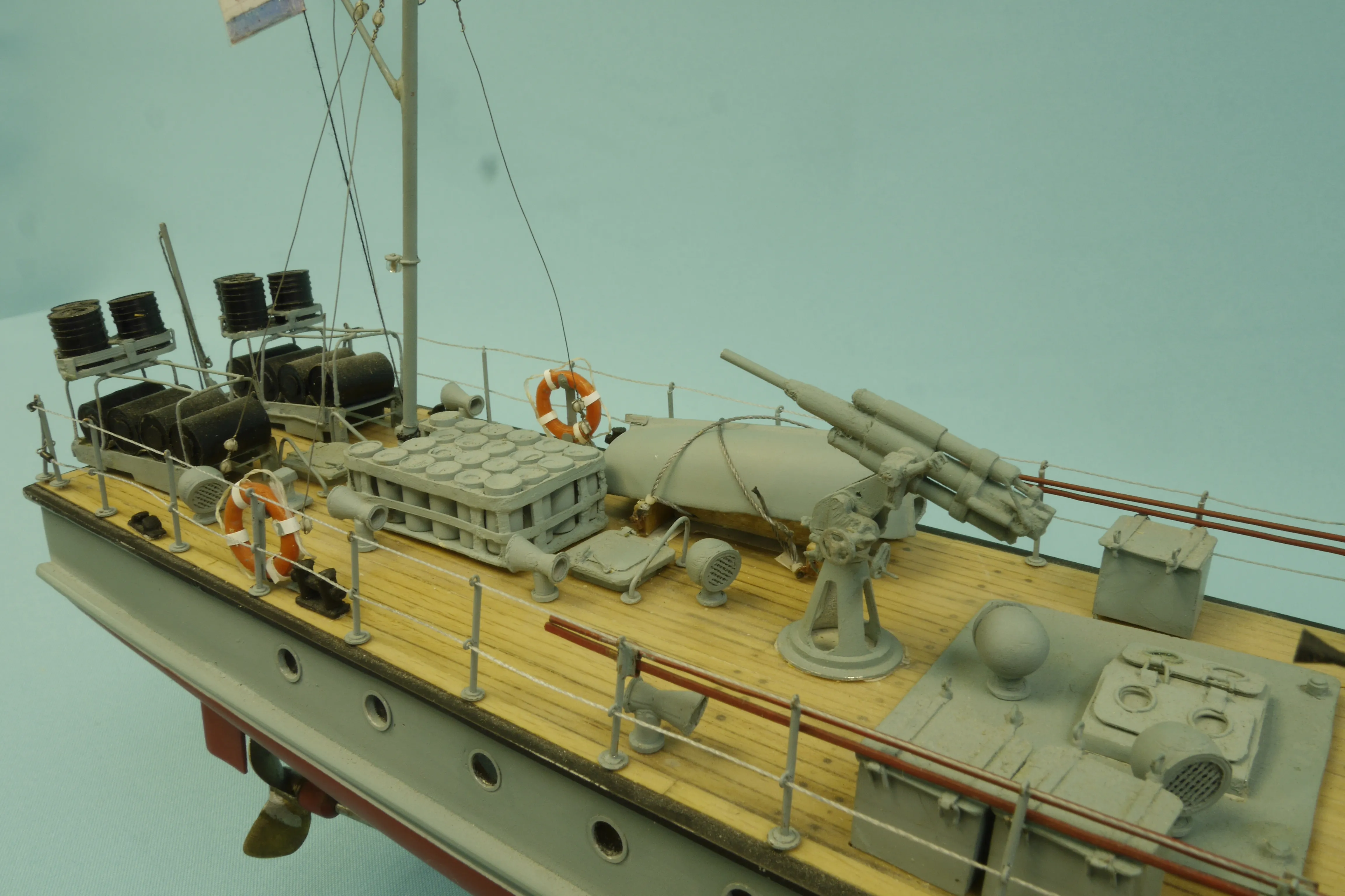 Модель корабля «Малый Охотник» типа МО-4 - Верфь на Столе