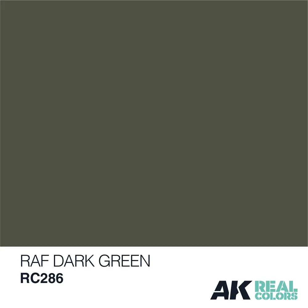 Лак акриловый AK Interactive, RAF темно-зеленый, 10 мл Лак акриловый AK Interactive, RAF темно-зеленый, 10 мл