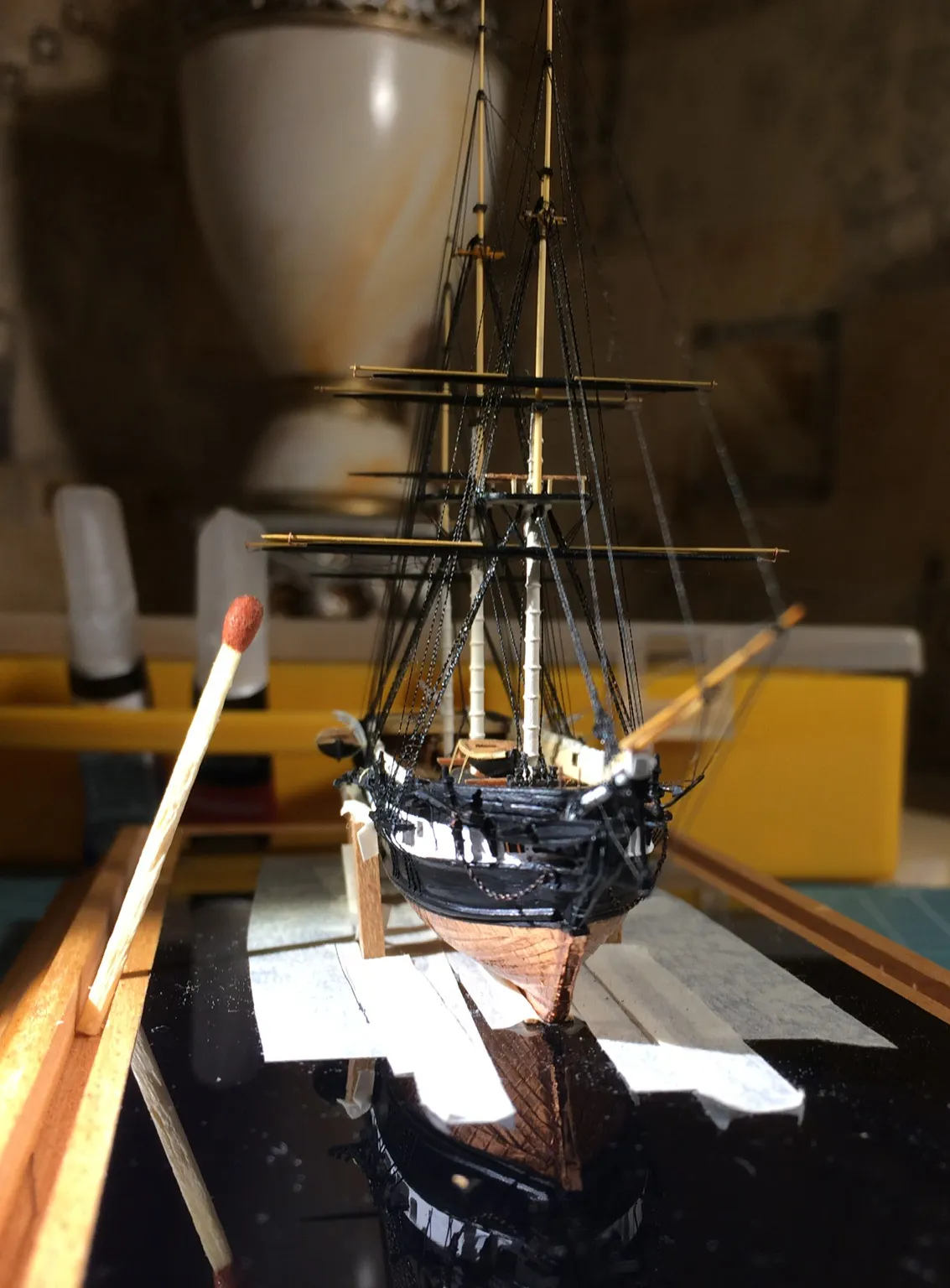 Модель корабля 20-ти пушечный корвет “Оливуца” - Верфь на Столе