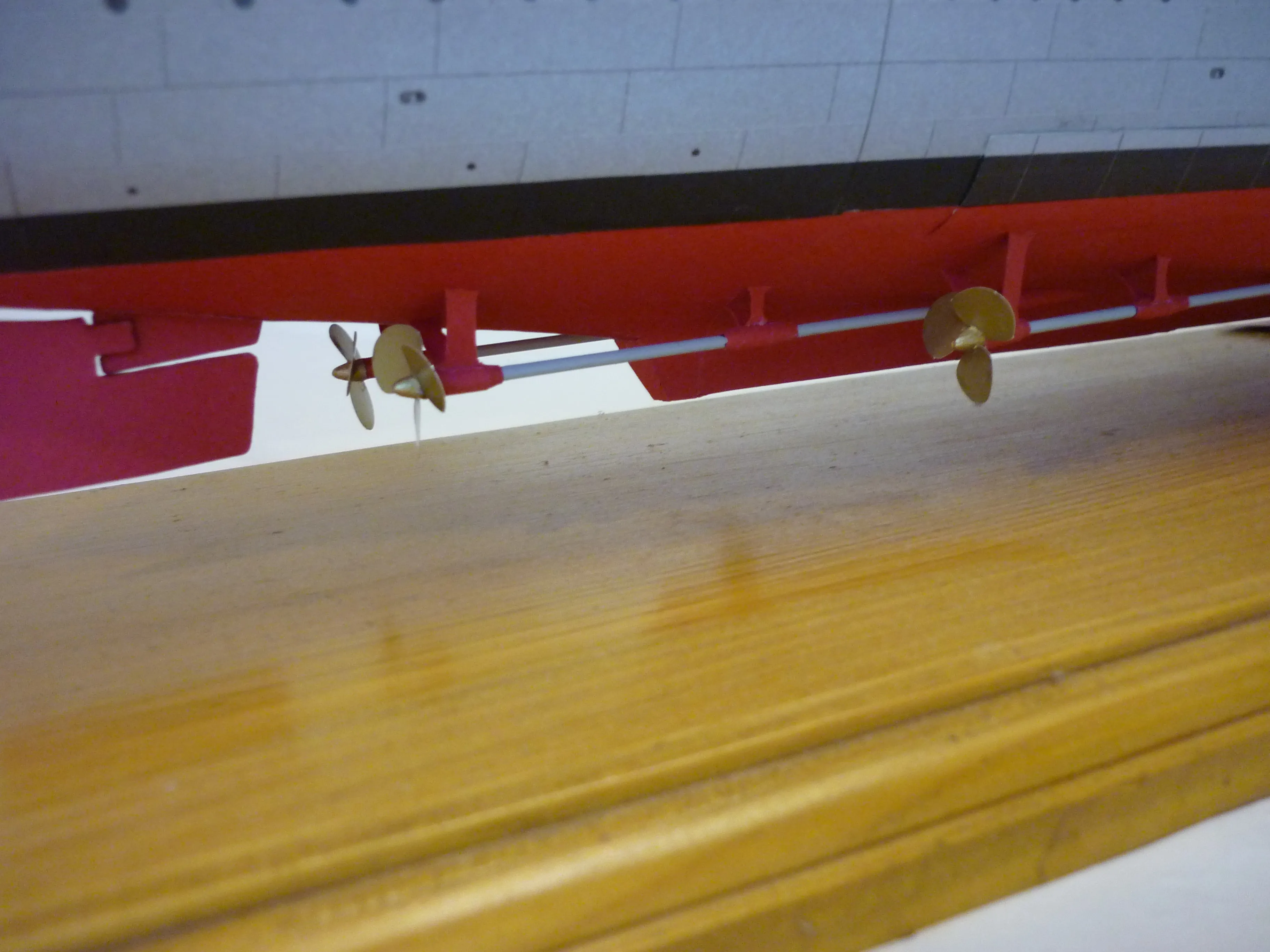 Модель корабля Американский авианосец USS Yorktown (CV-5) - Верфь на Столе