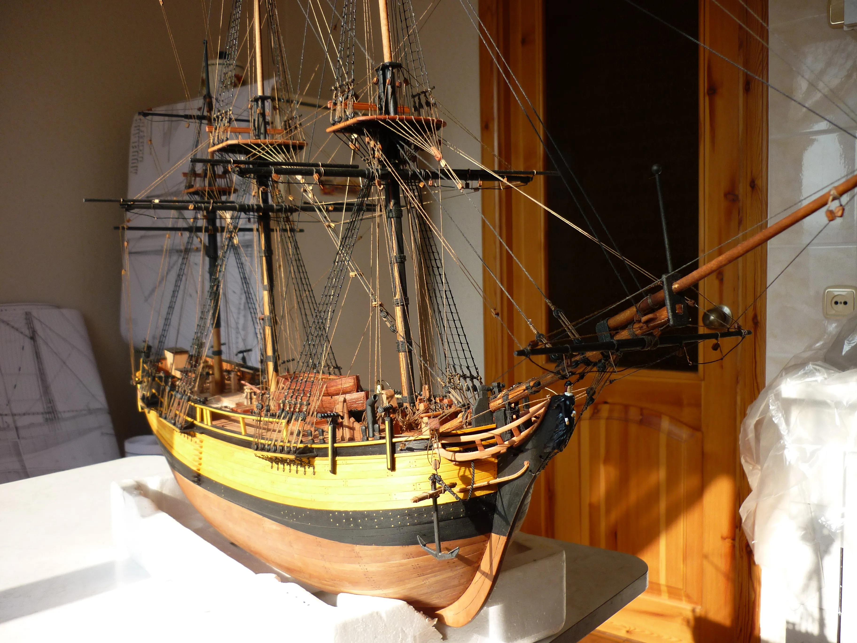 Модель корабля Парусник «Bounty» - Верфь на Столе